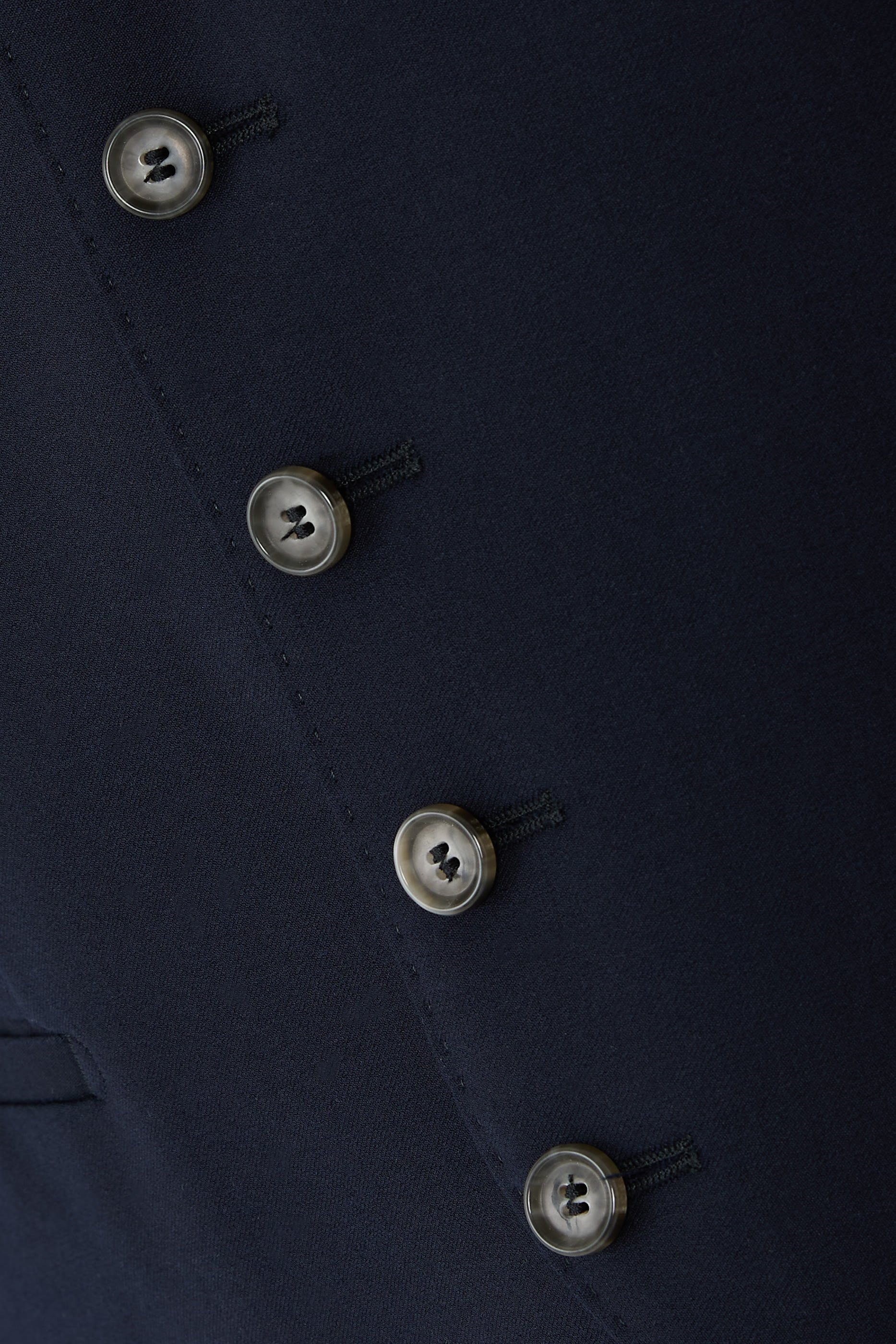 Stretch Slim-Fit Waistcoat in Virgin Wool