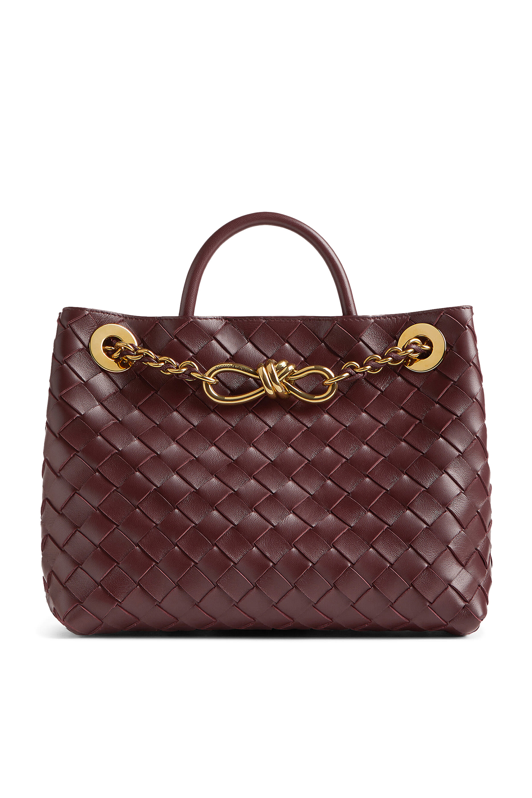 Small Andiamo Chain Top-Handle Bag