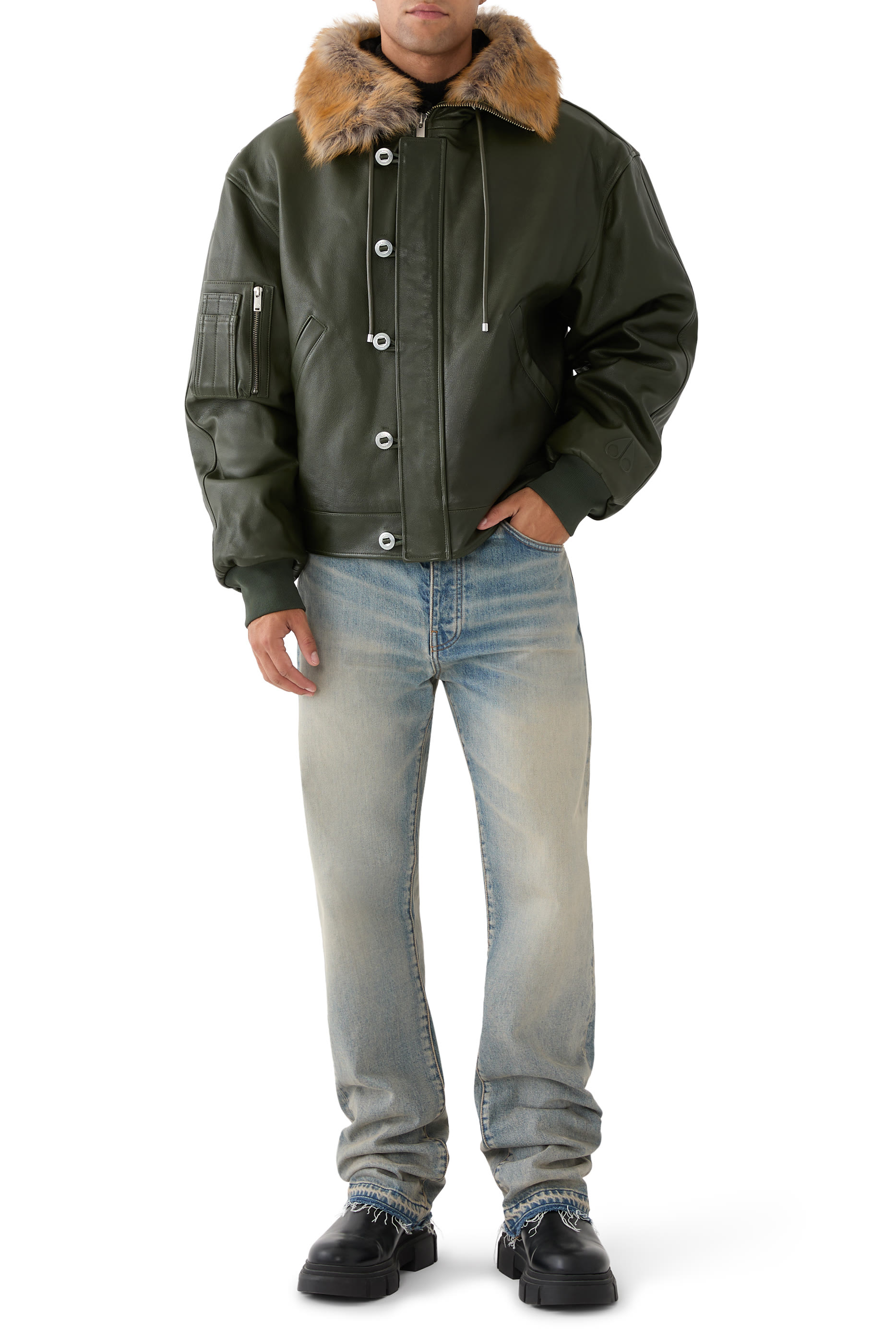 AJR Split Hood Bomber Jacket