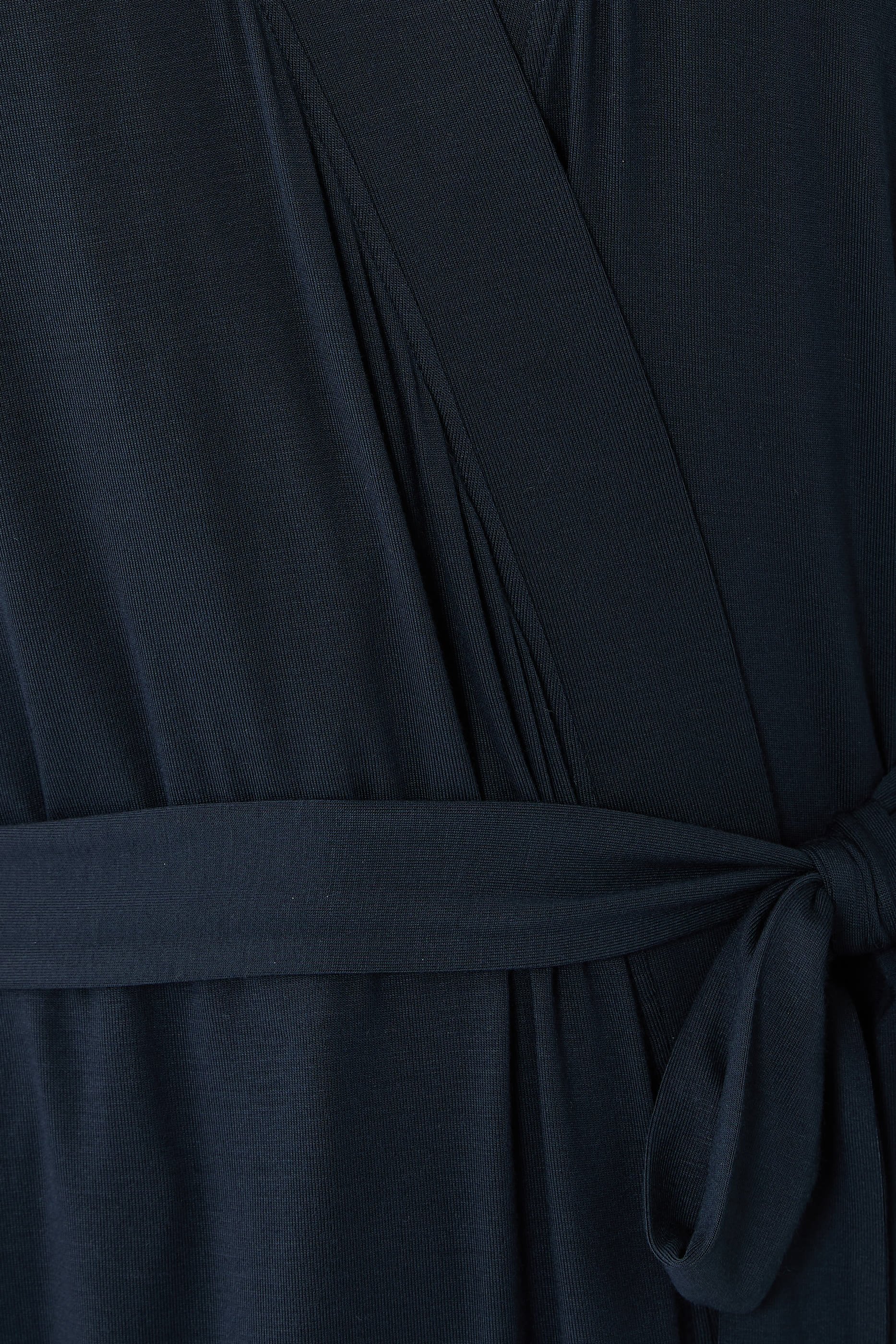  Jersey Lace Detail Maxi Robe 