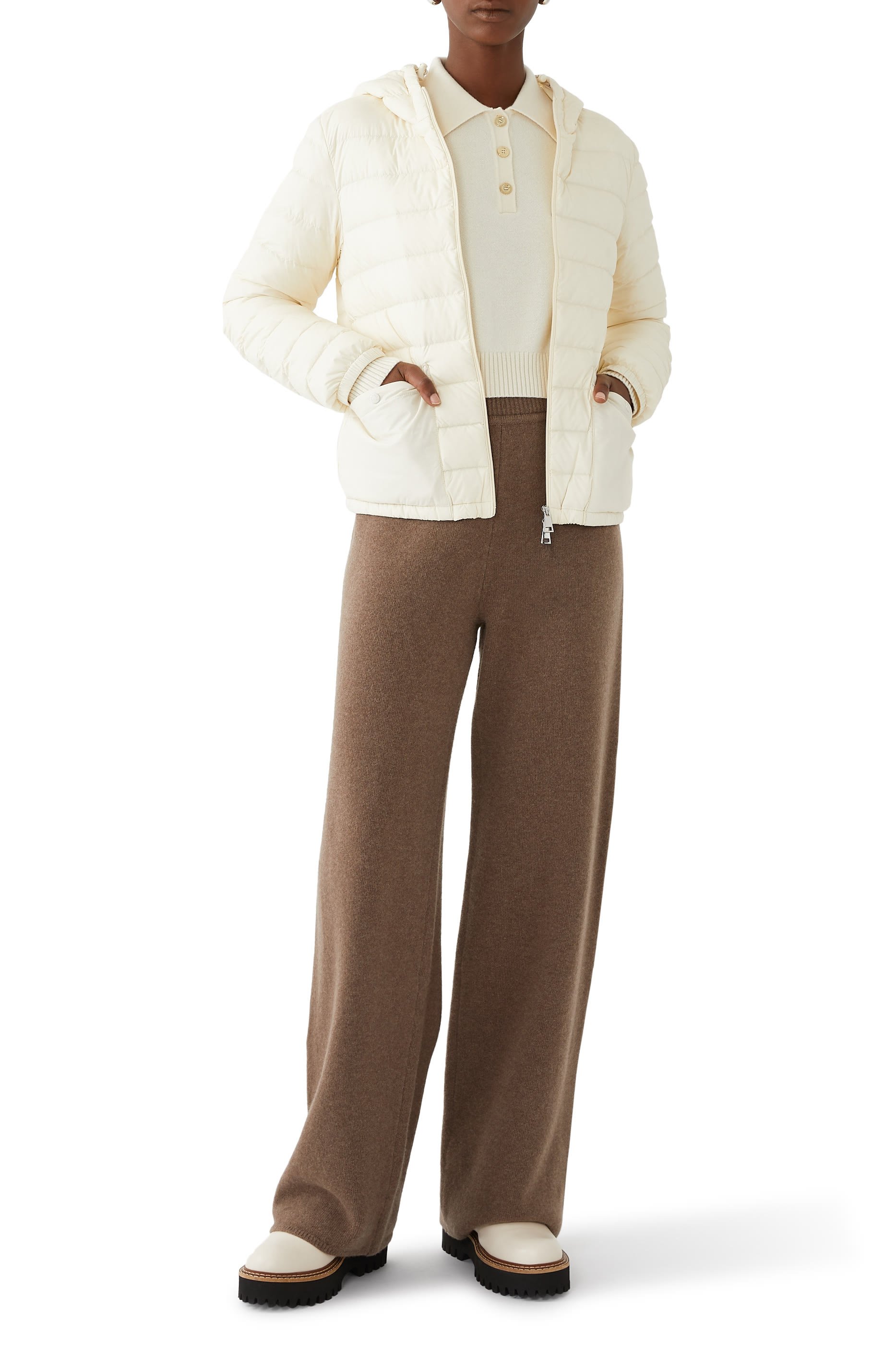 Hede Hooded Short Down Jacket