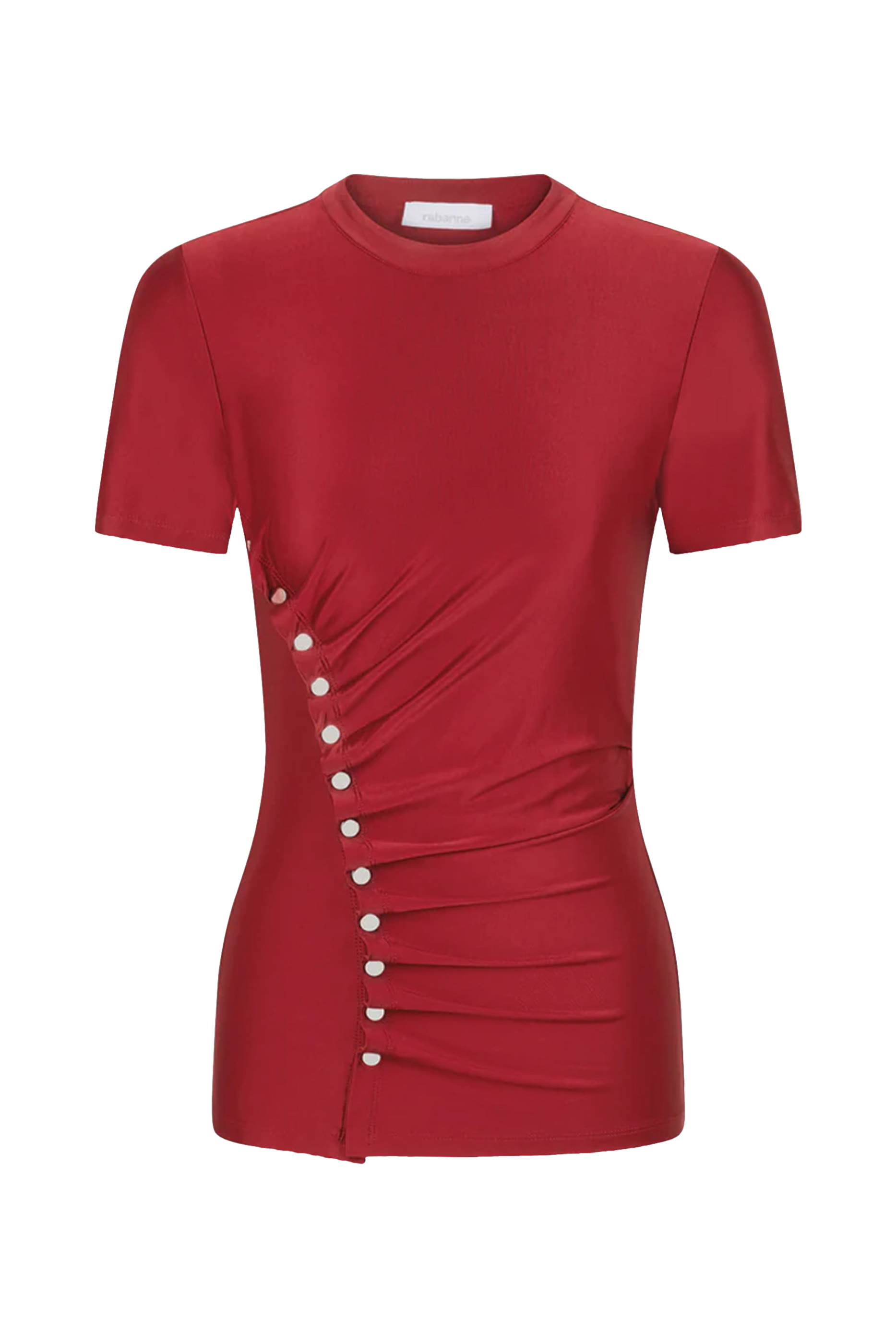 Short Sleeves Draped Top