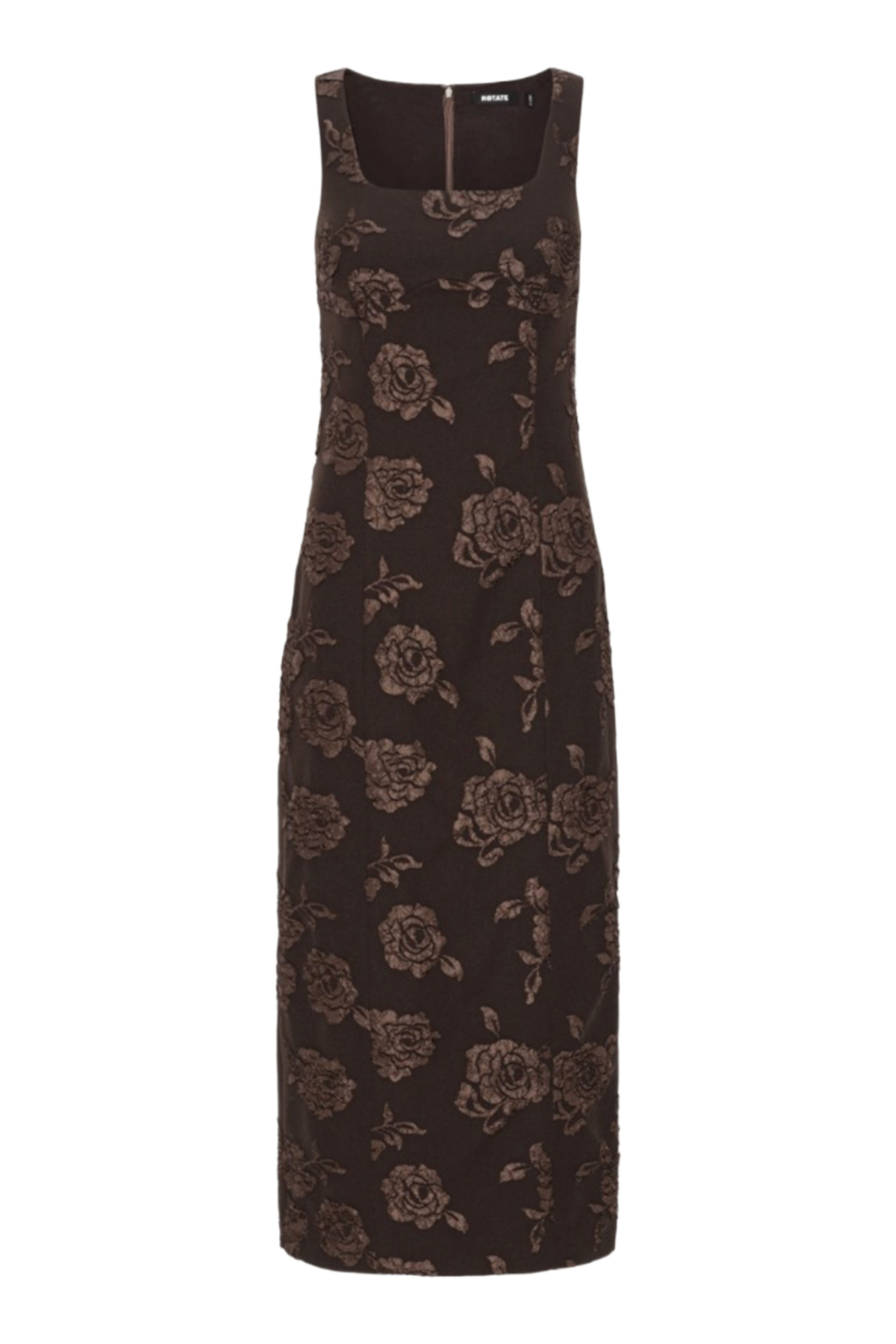 Jacquard Sleeveless Dress