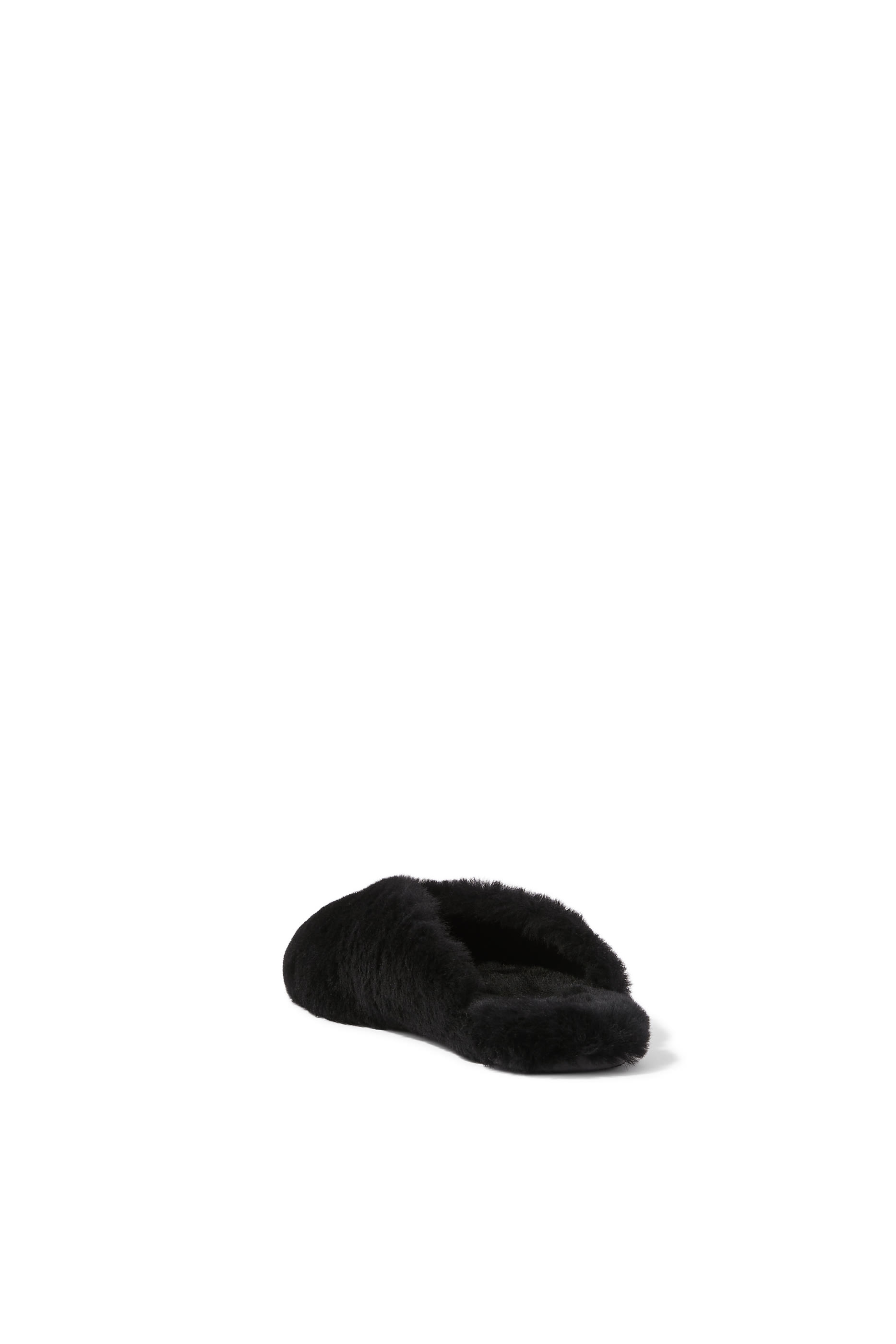 Regency Fur Flat Slippers