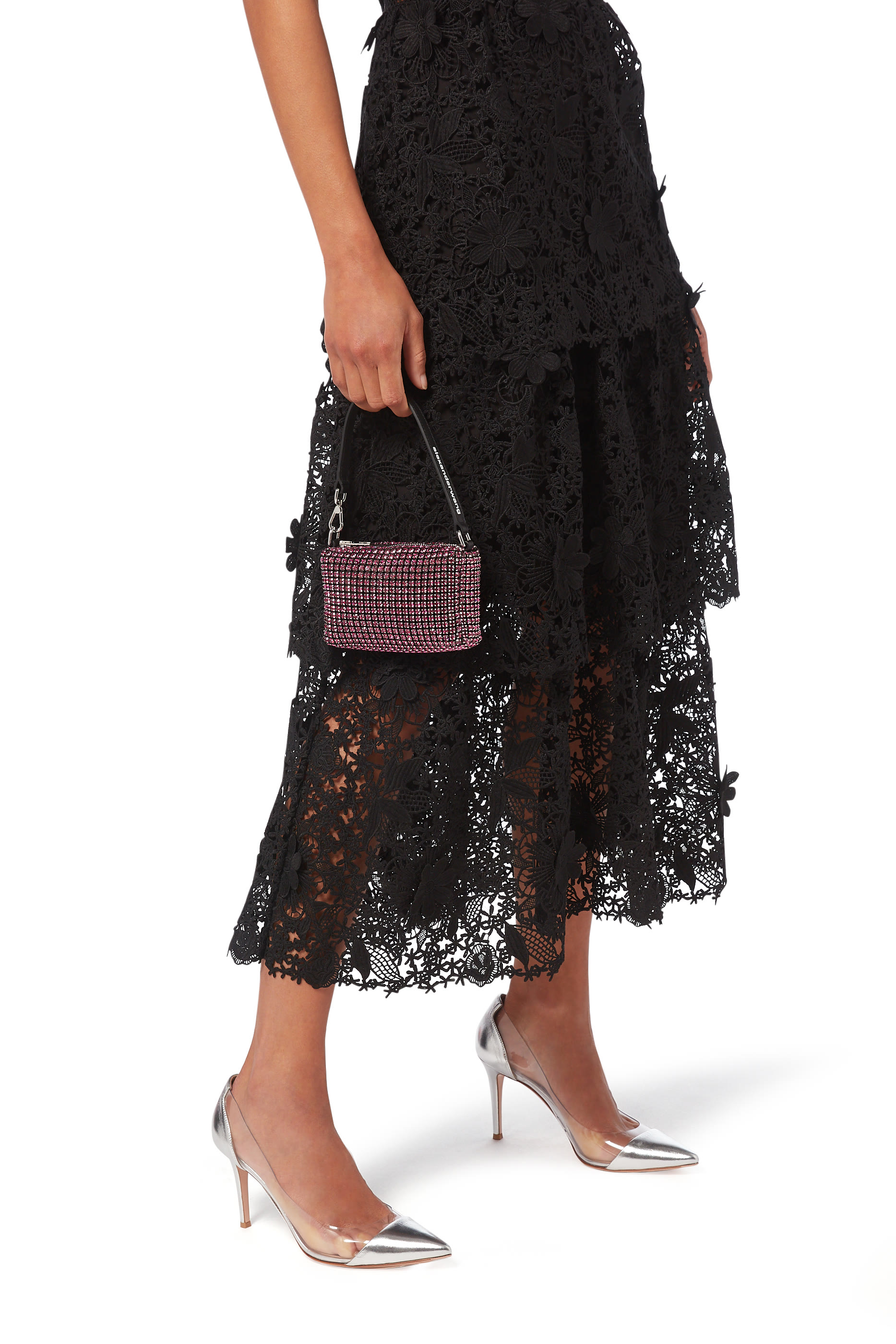 Metallic Plexi 85mm Pumps