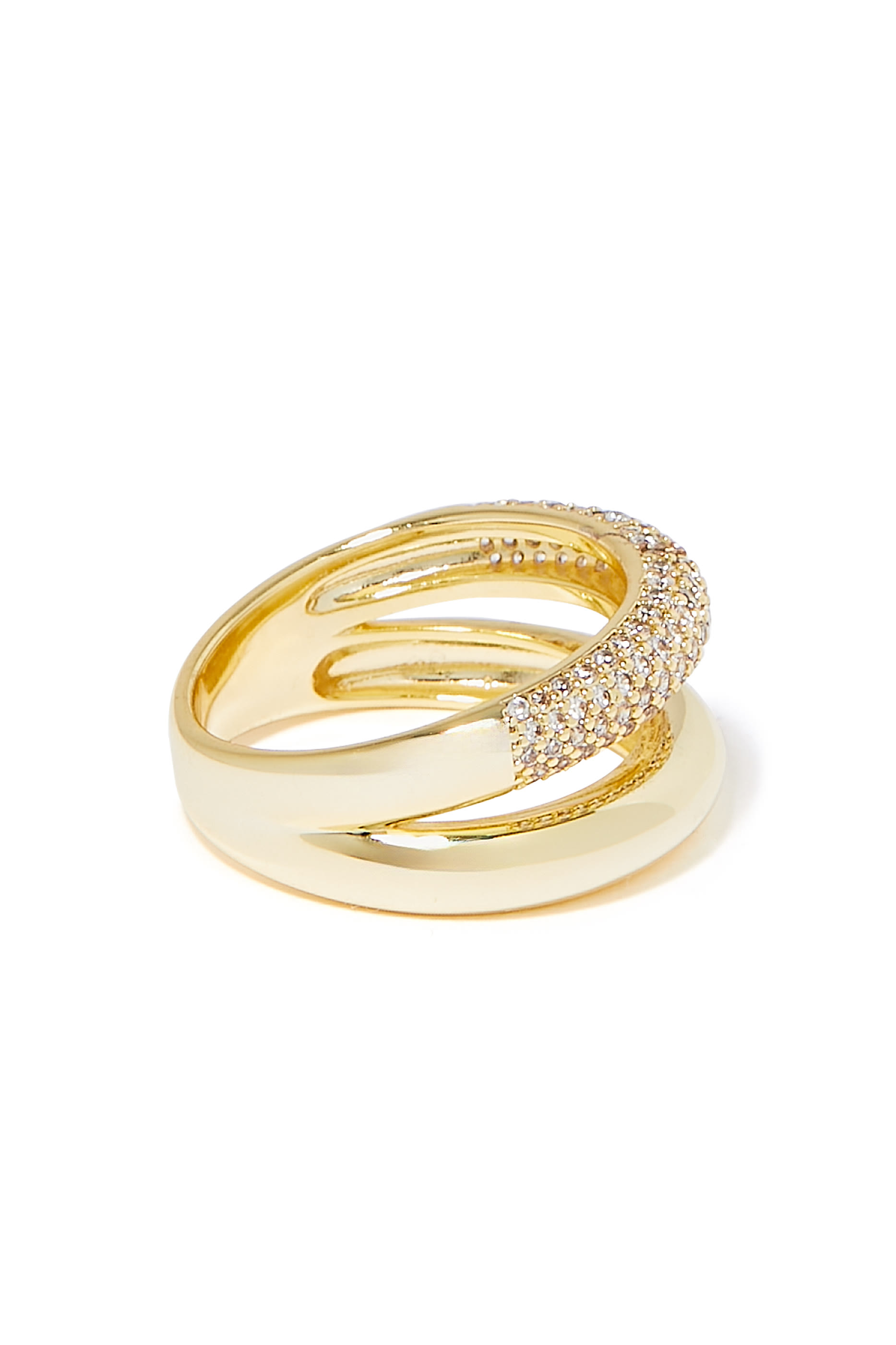 Double Pave Ring