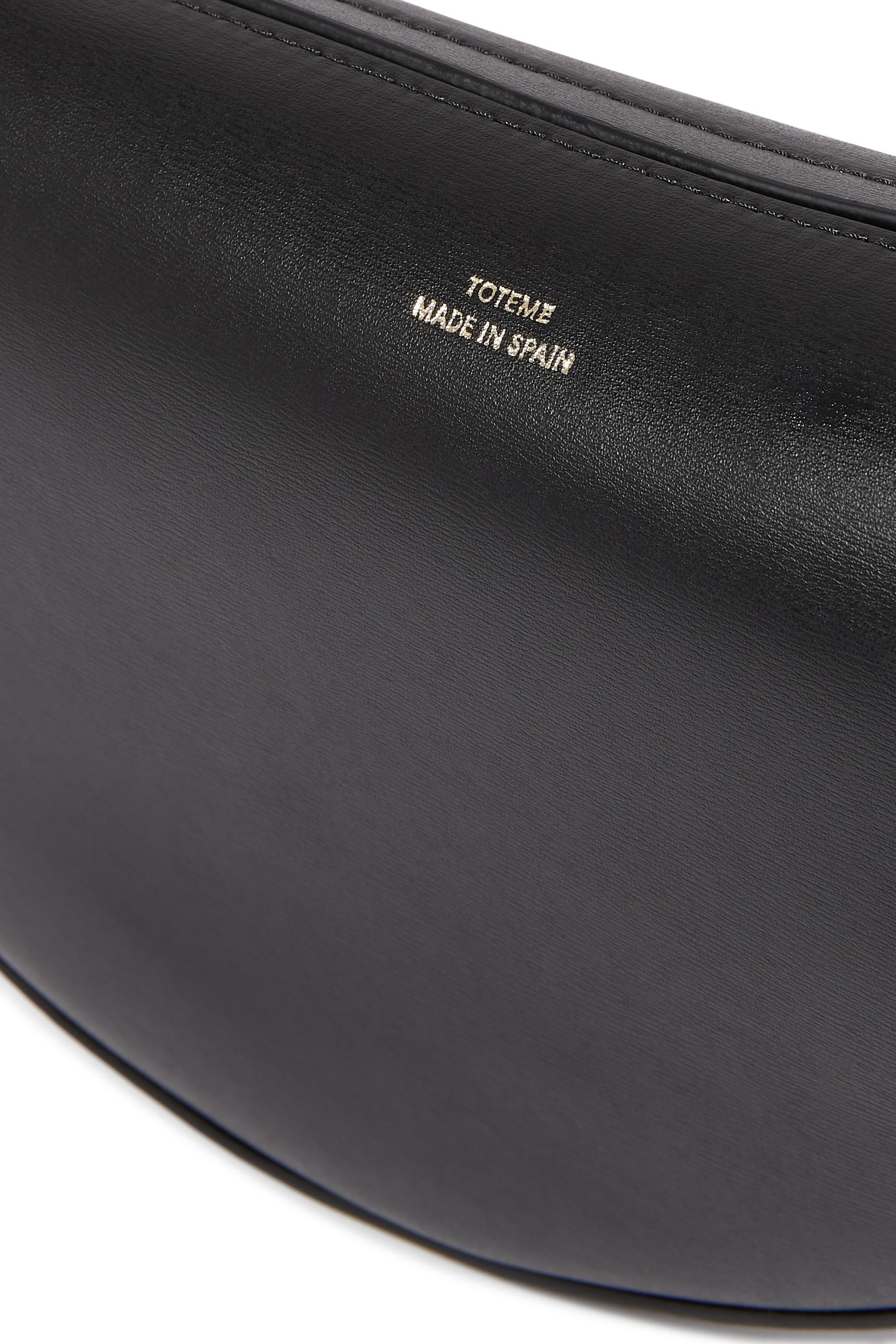 Scooped Leather Sling Bag