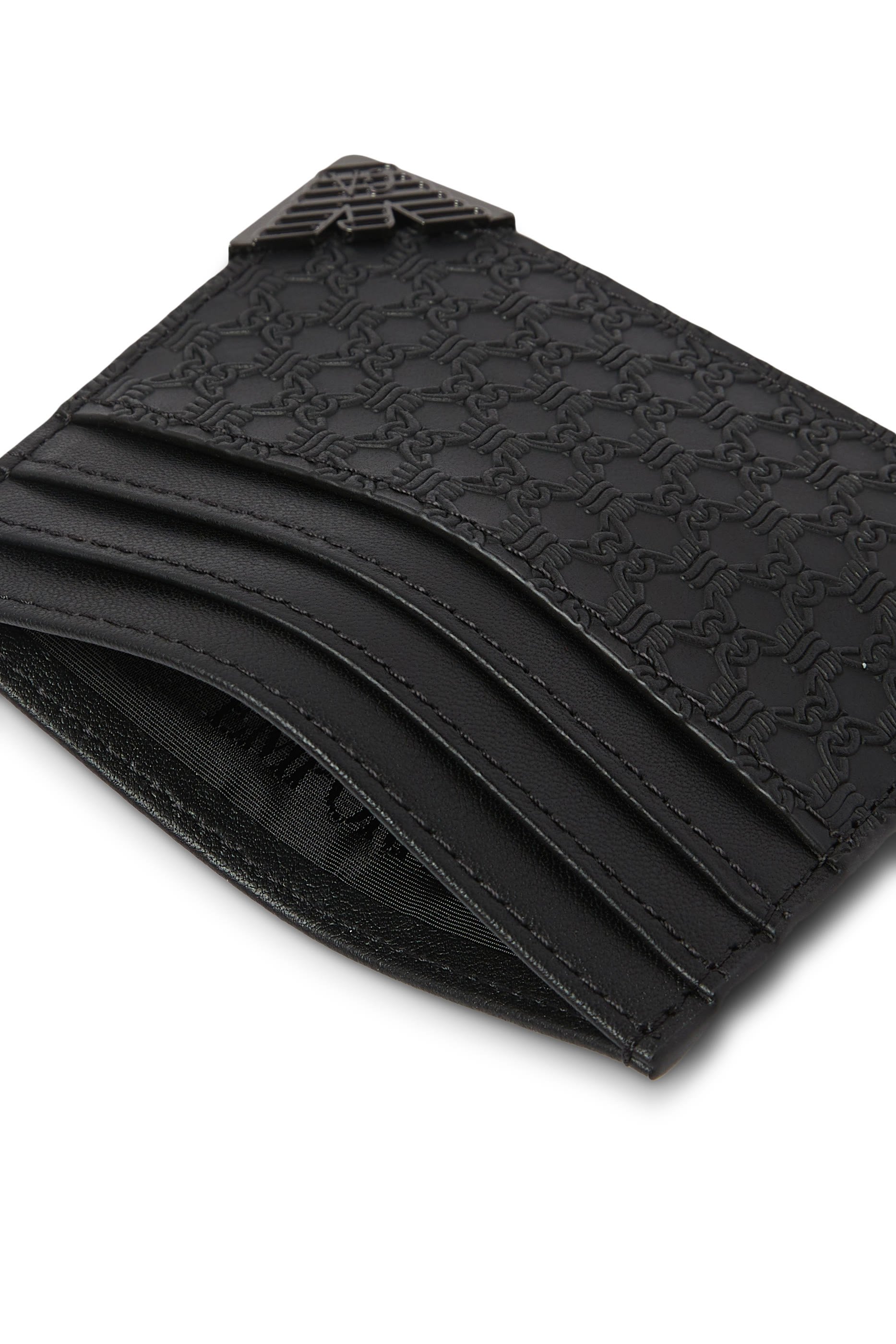 Leather Card Holder with Logo