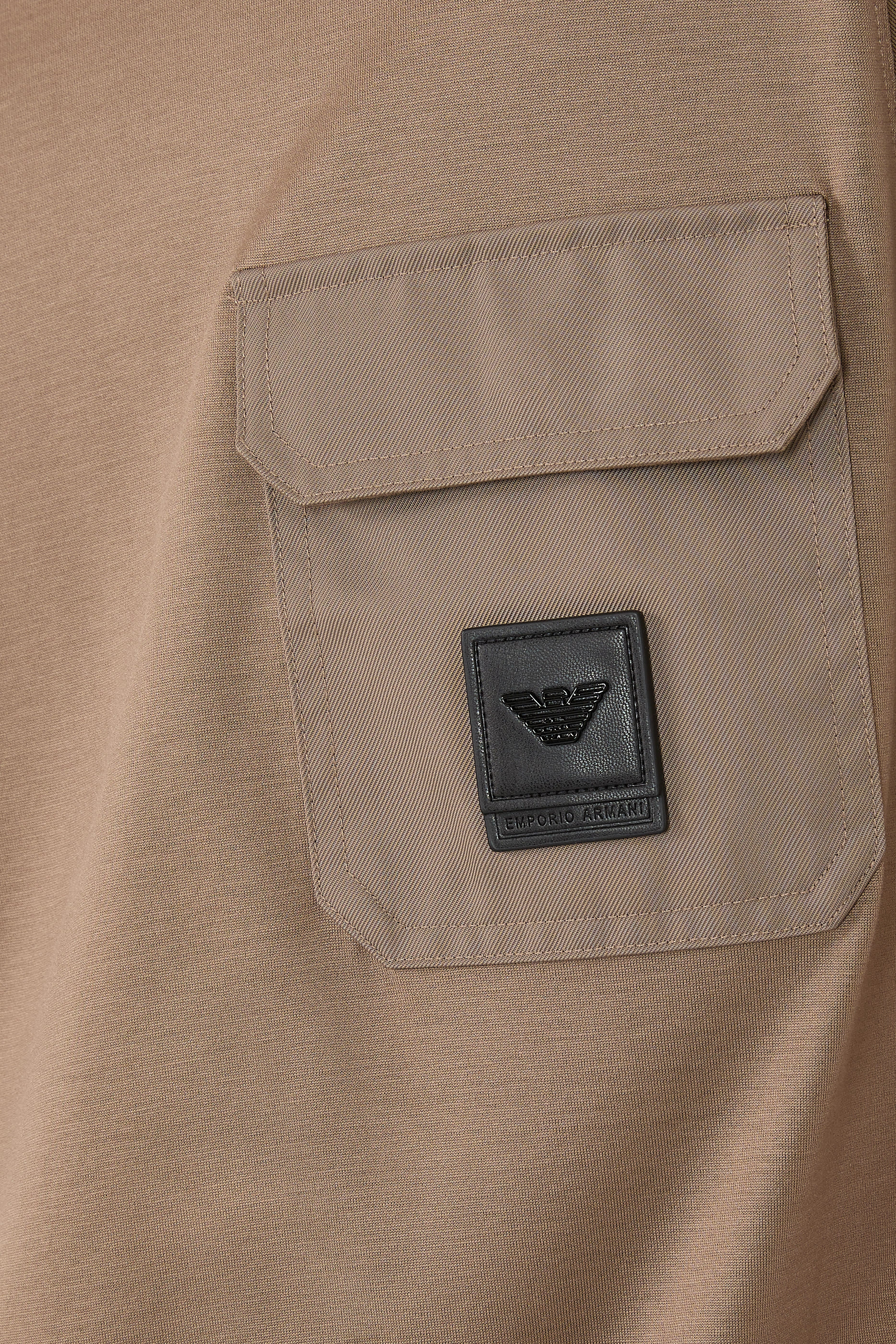 Logo Patch Pocket Regular Fit T-Shirt