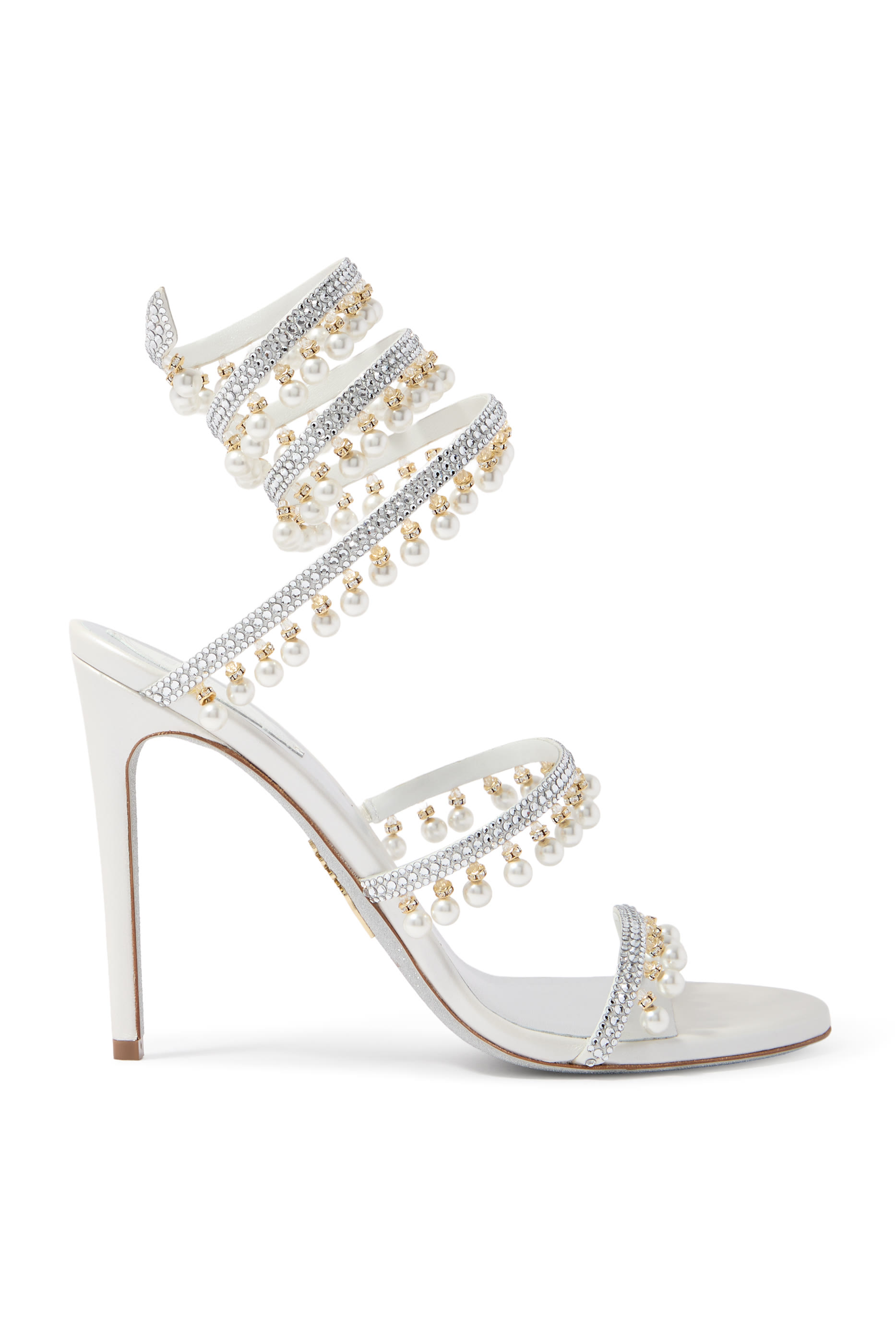  Chandelier 105 Sandals with Pearls 