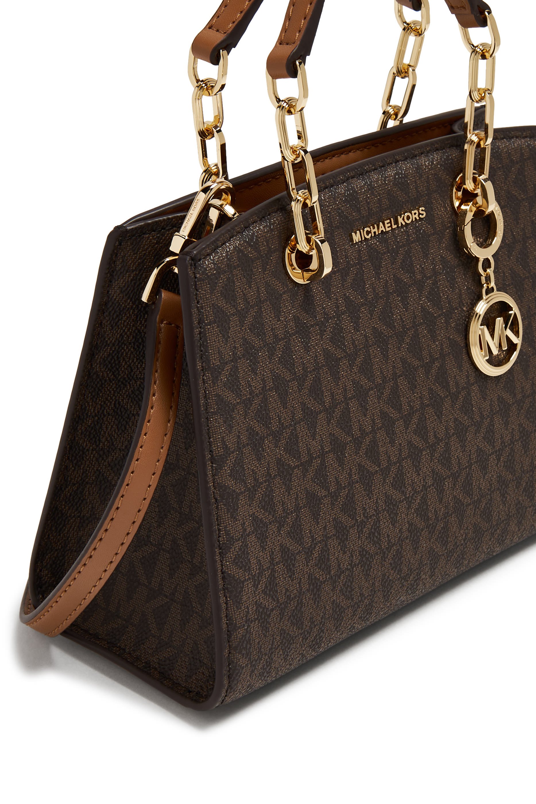 Cynthia Small Signature Logo Satchel Bag
