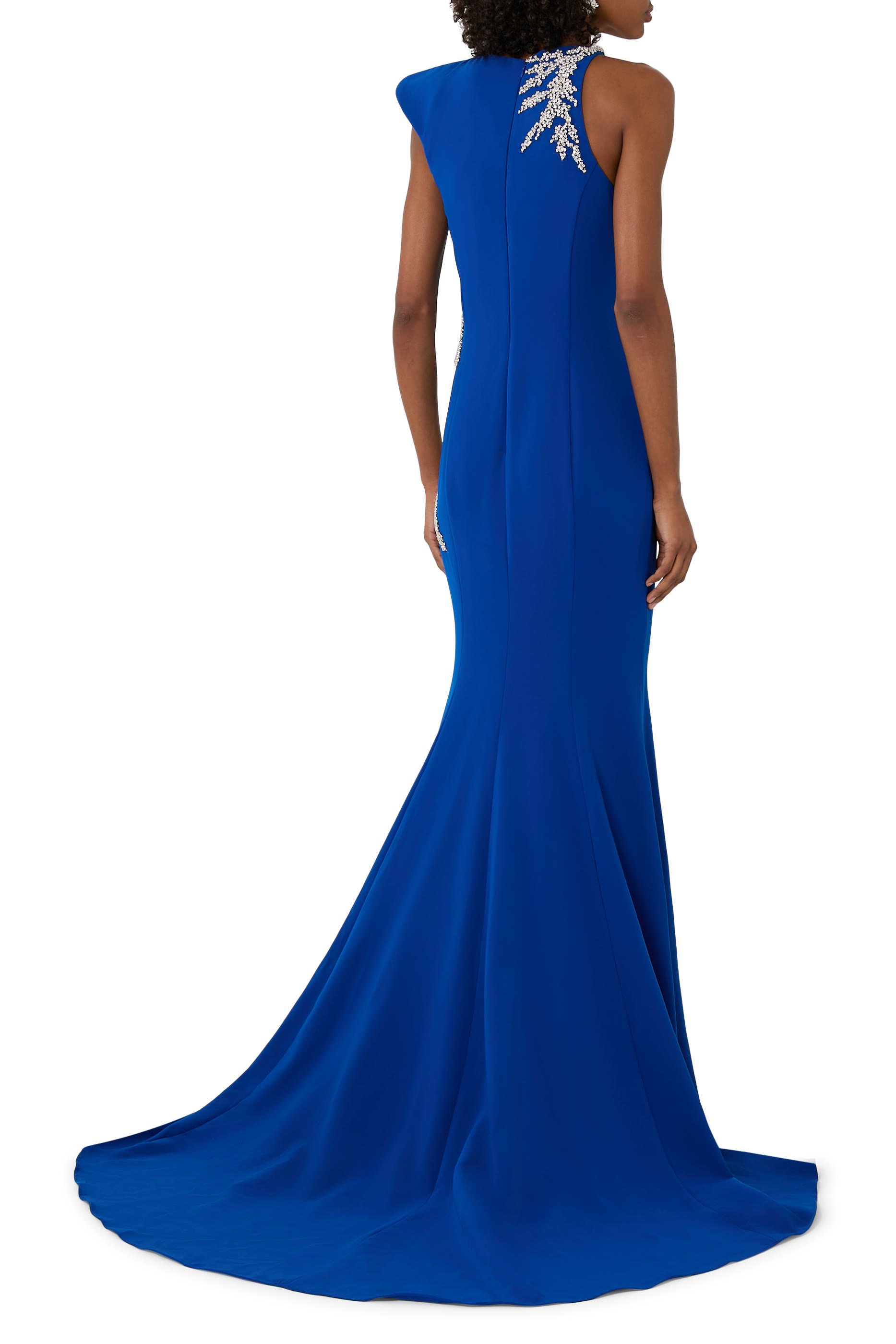  Embellished Sleeveless Dress 