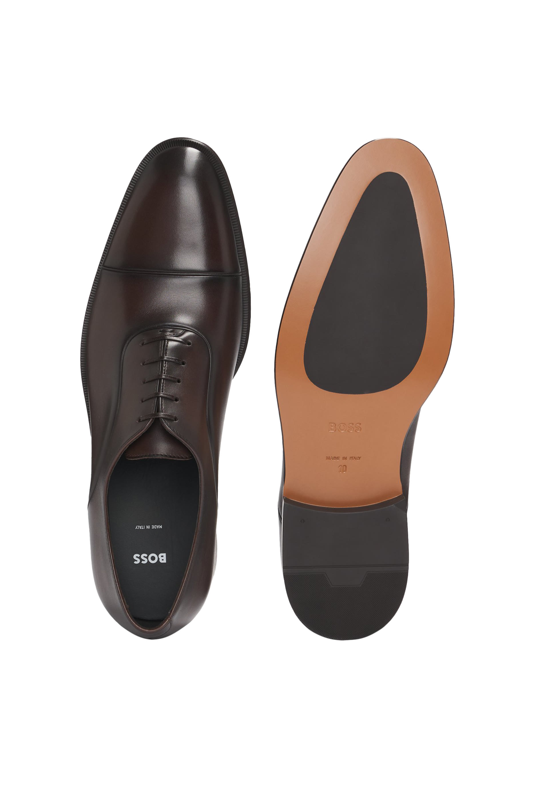 Derrek Oxford Shoes in Smooth Leather