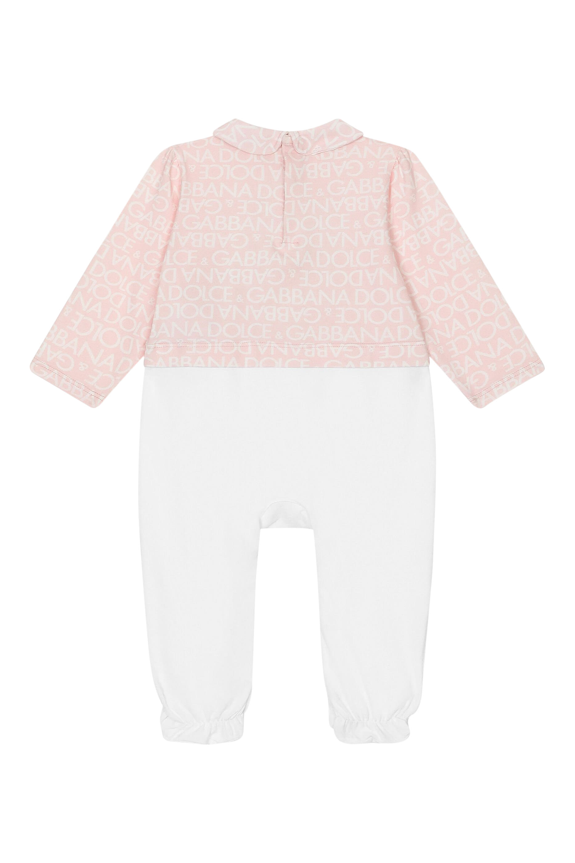 Kids Logo Print Leopard Bodysuit Set