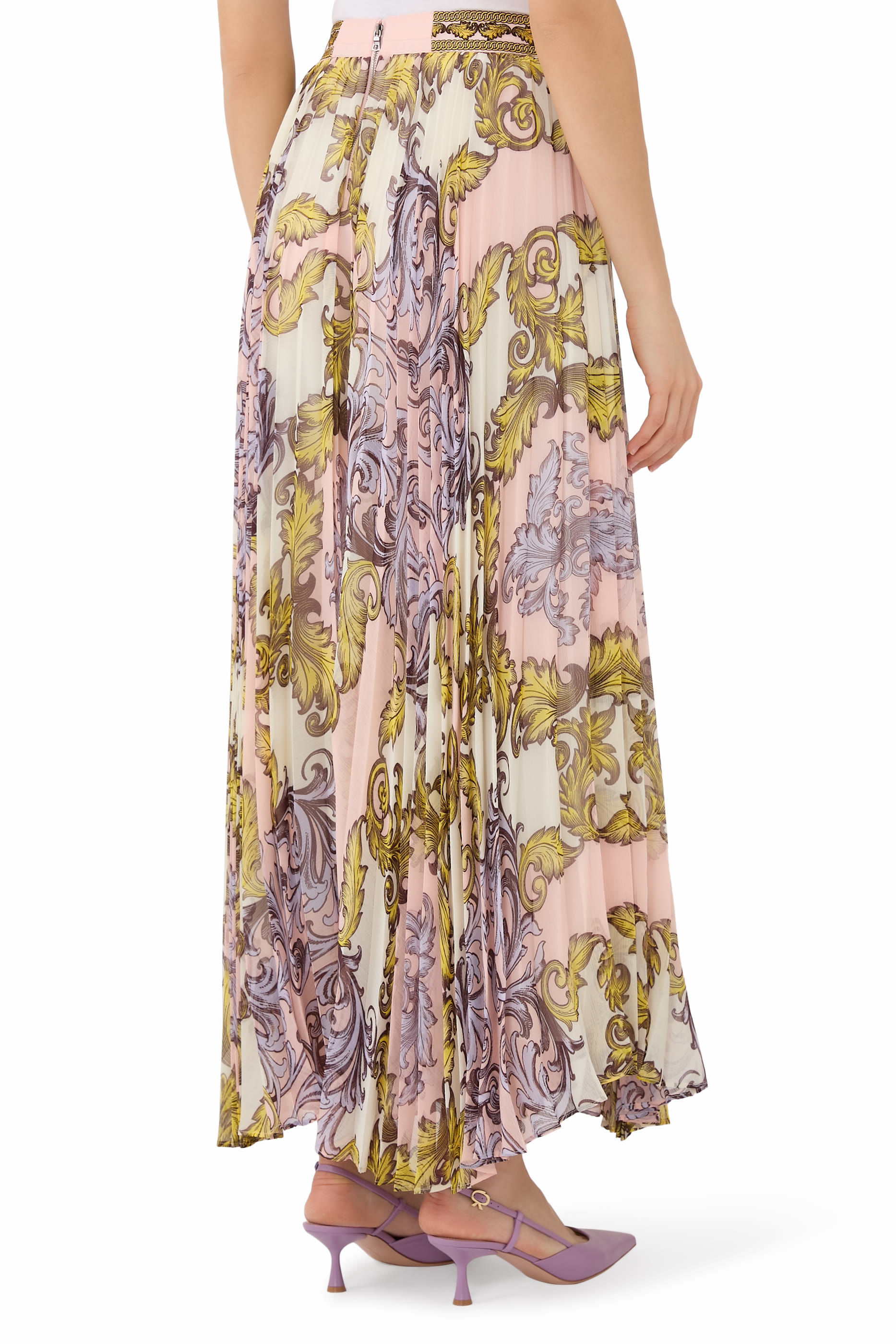 Katz Pleated Maxi Skirt