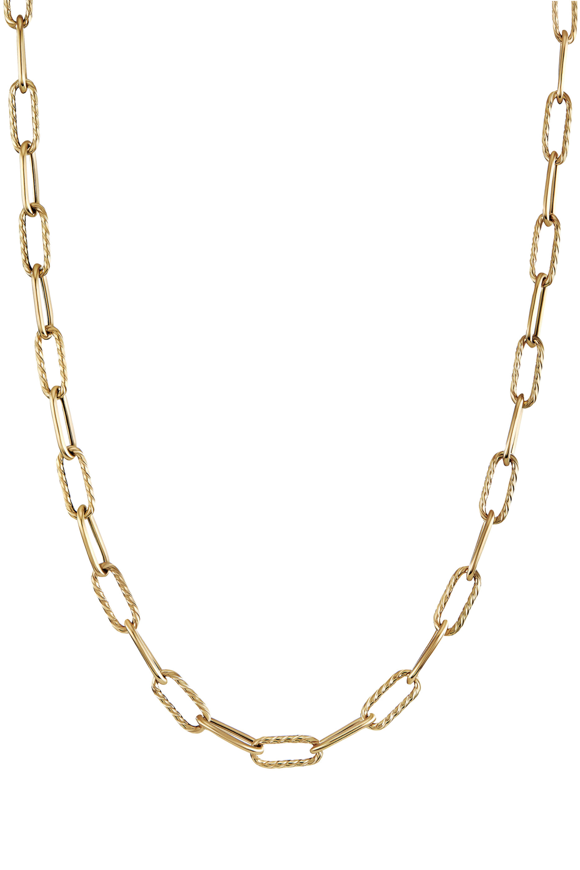 Madison 18in Chain Necklace, 18k Yellow Gold