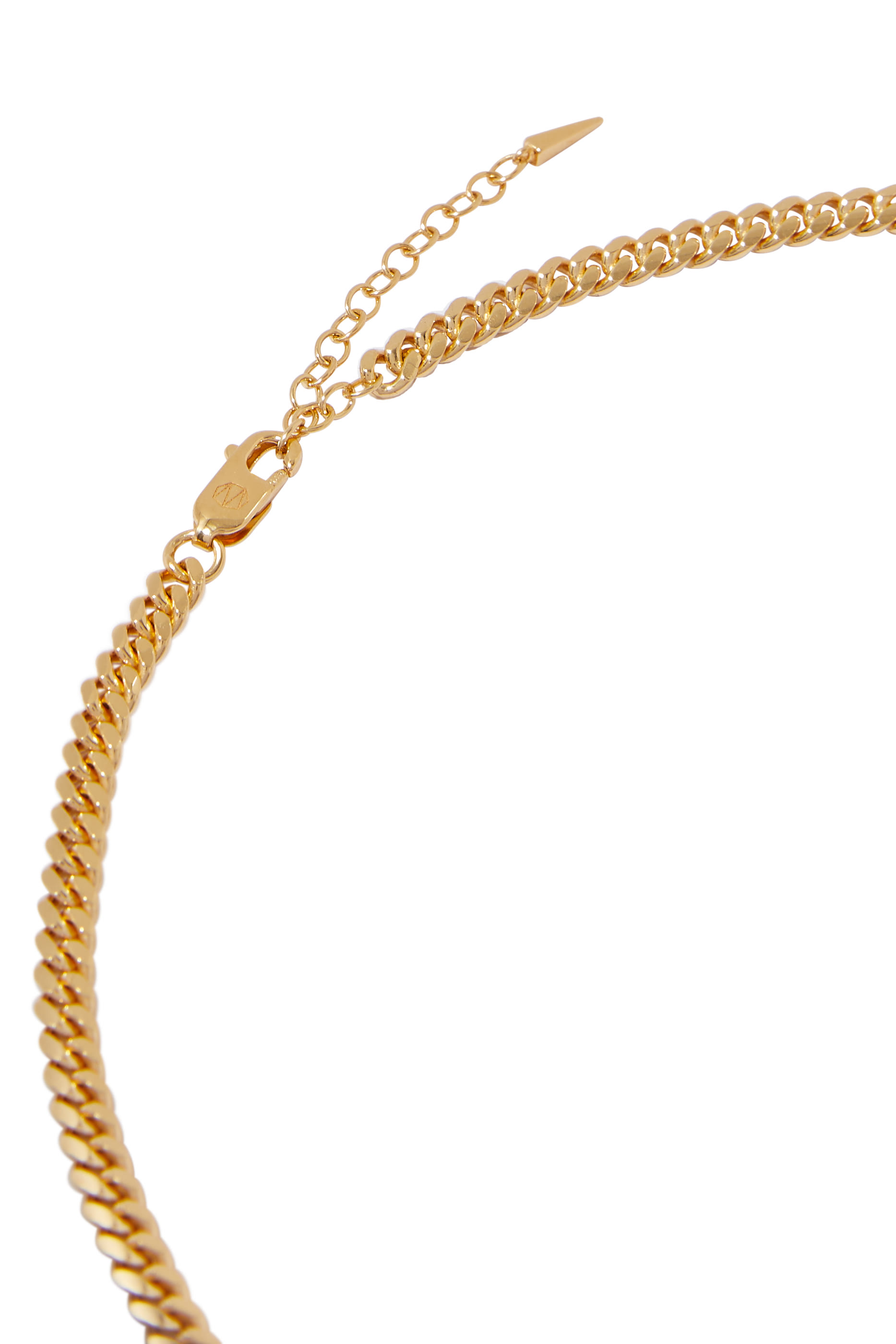 Round Curb Chain Necklace