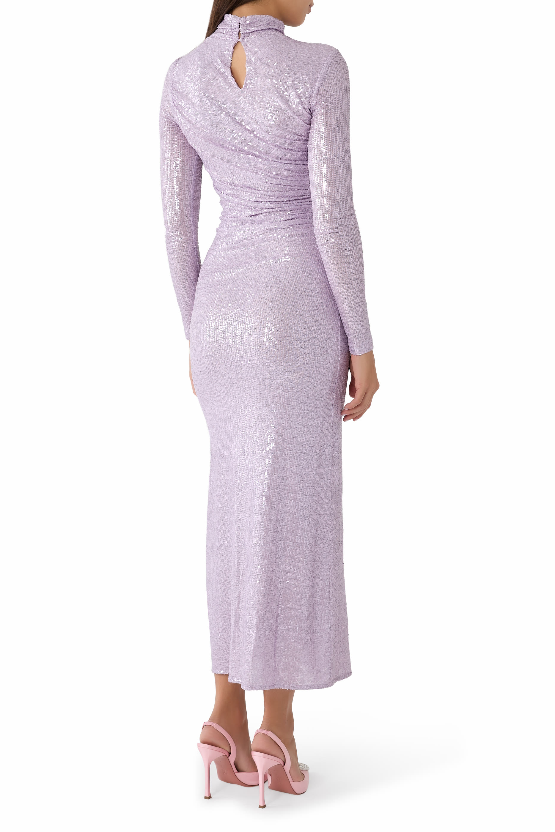 Malia Turtleneck Ankle Gown