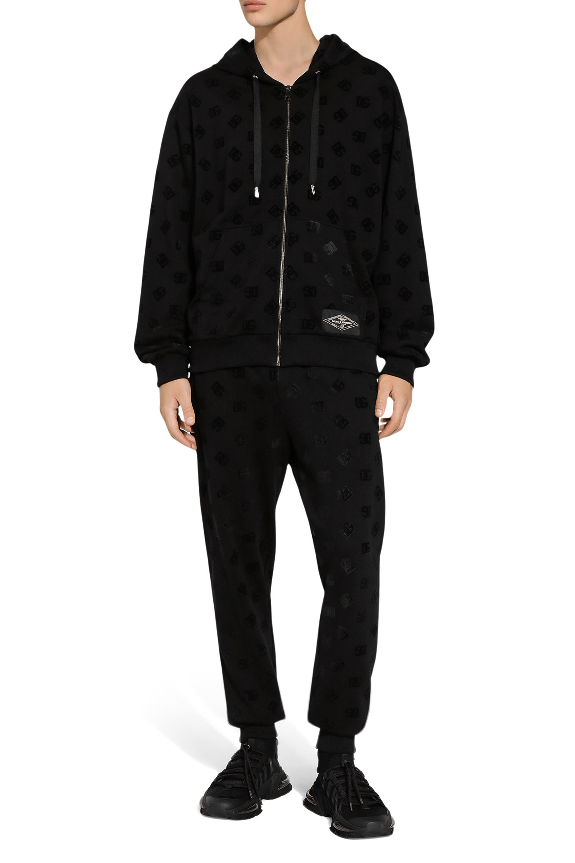 All-Over DG Logo Jersey Jogging Pants