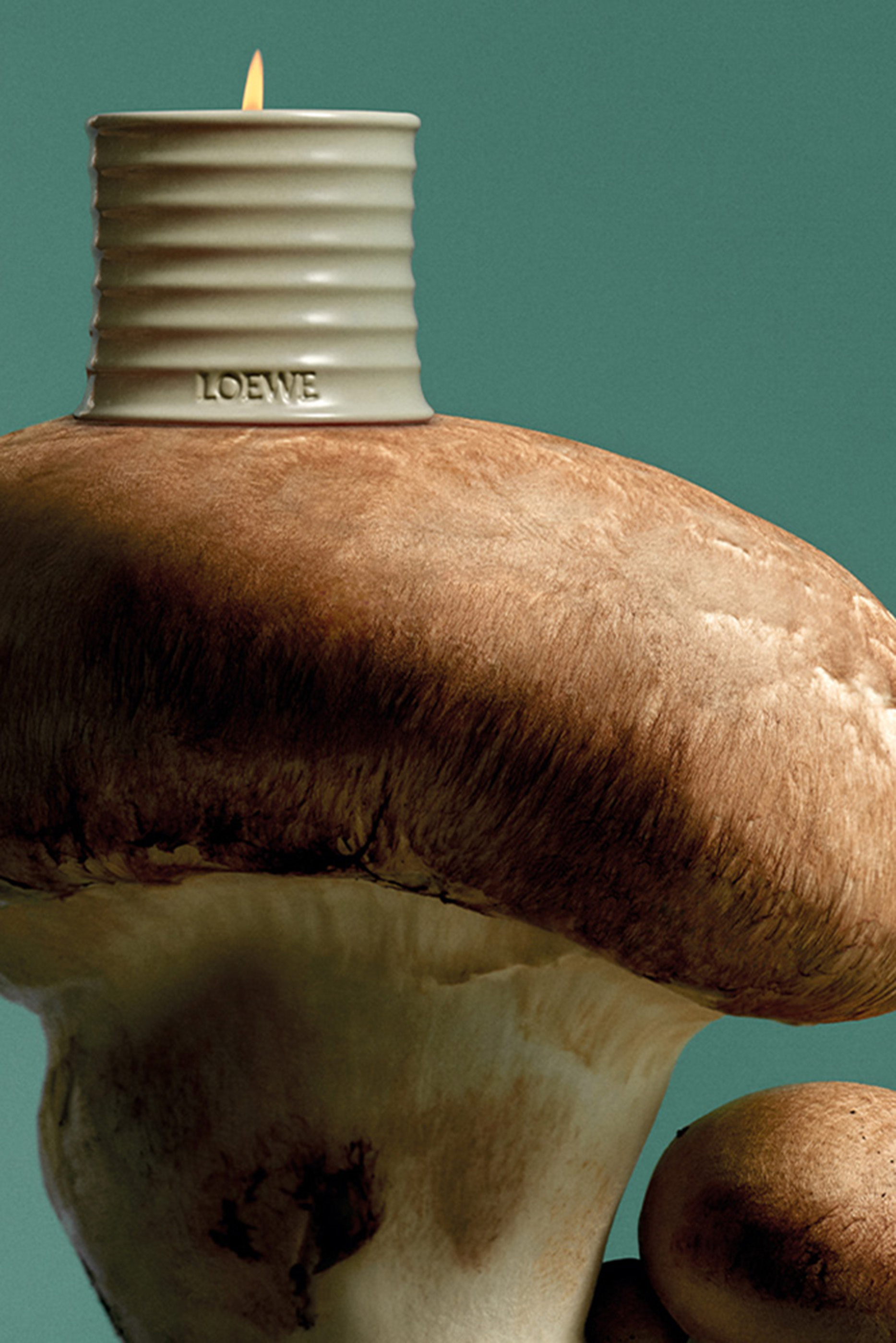 Medium Mushroom Candle