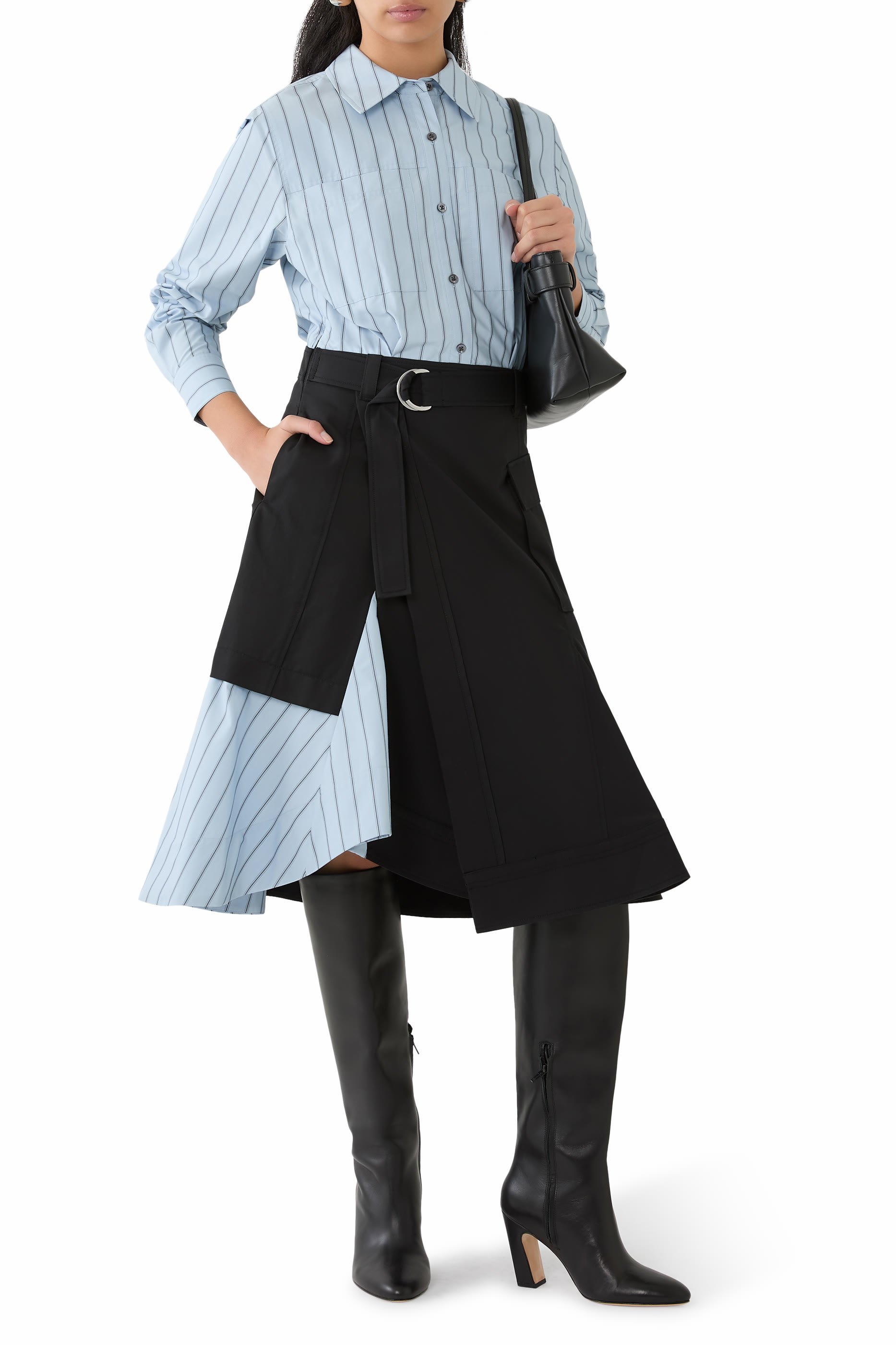Hybrid Utility Shirt Dress