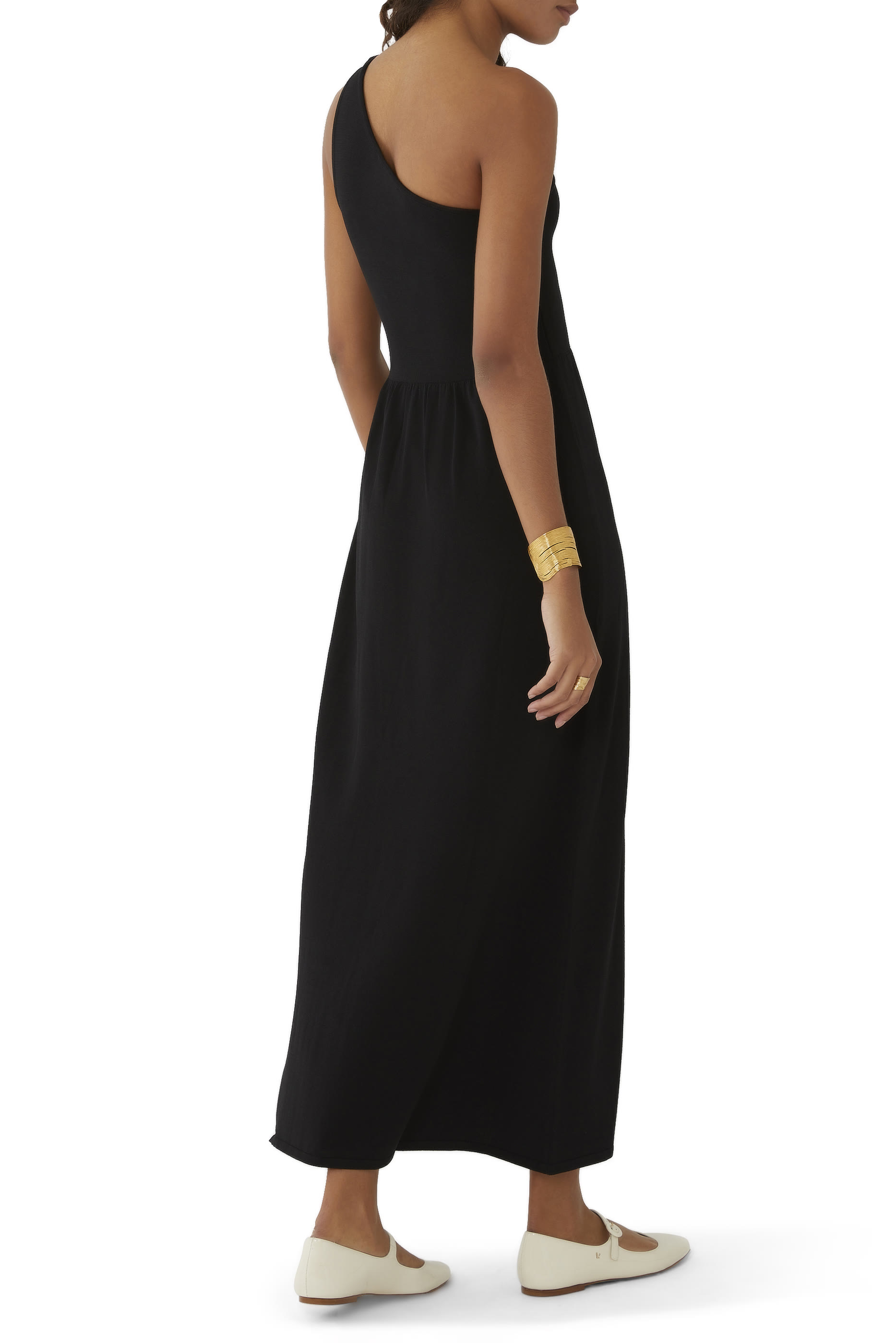 Asymmetric Knit Dress