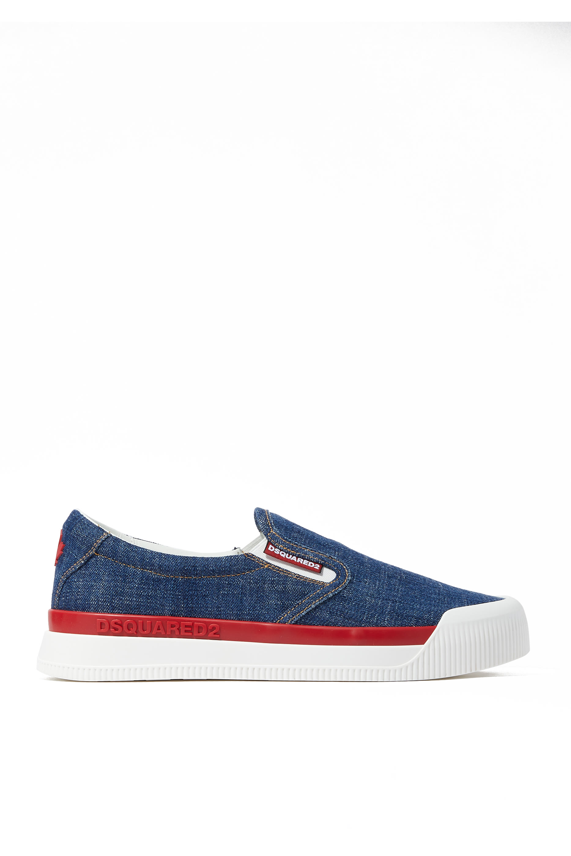 New Jersey Denim Slip On Sneakers