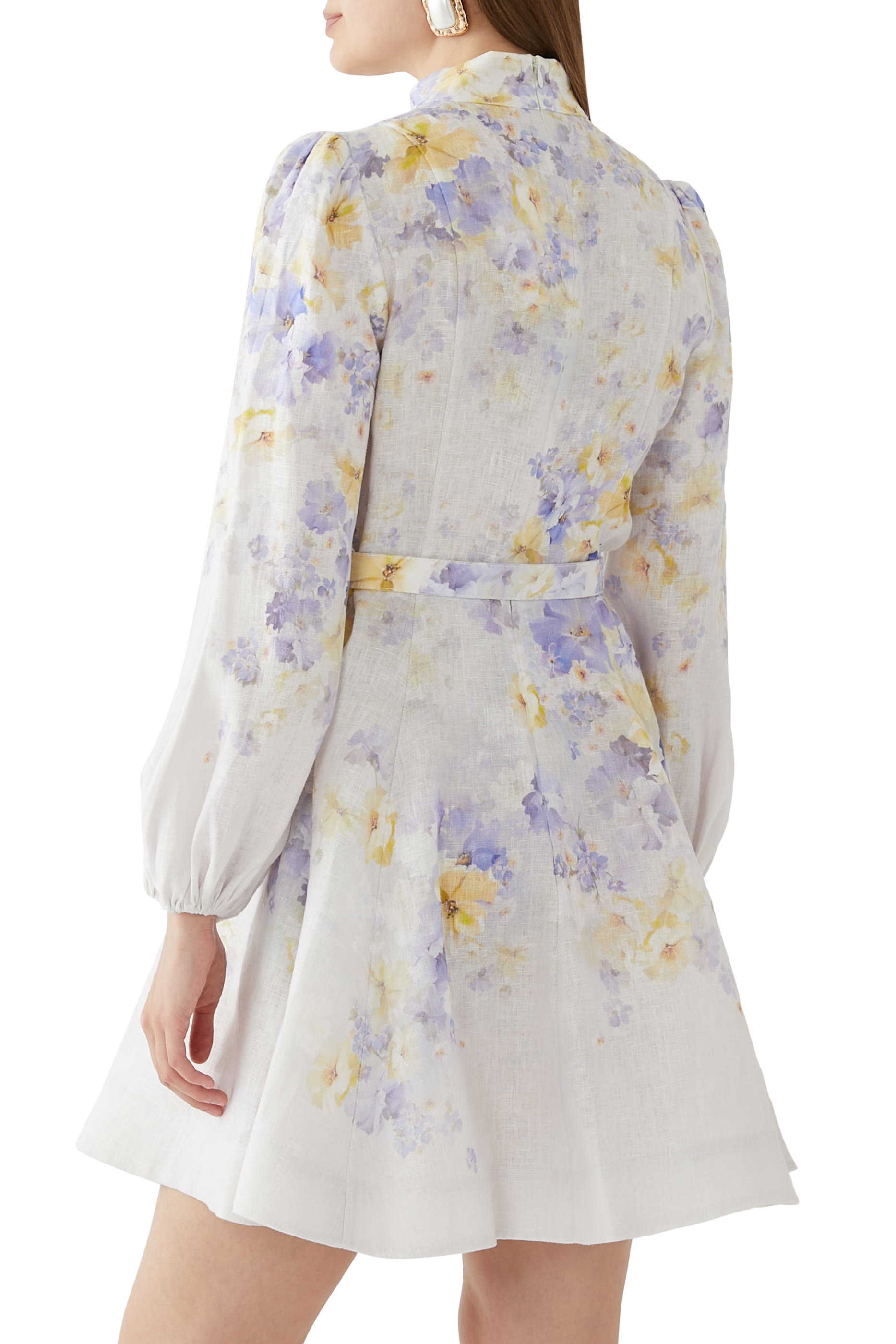 Crush Buttoned Mini Dress