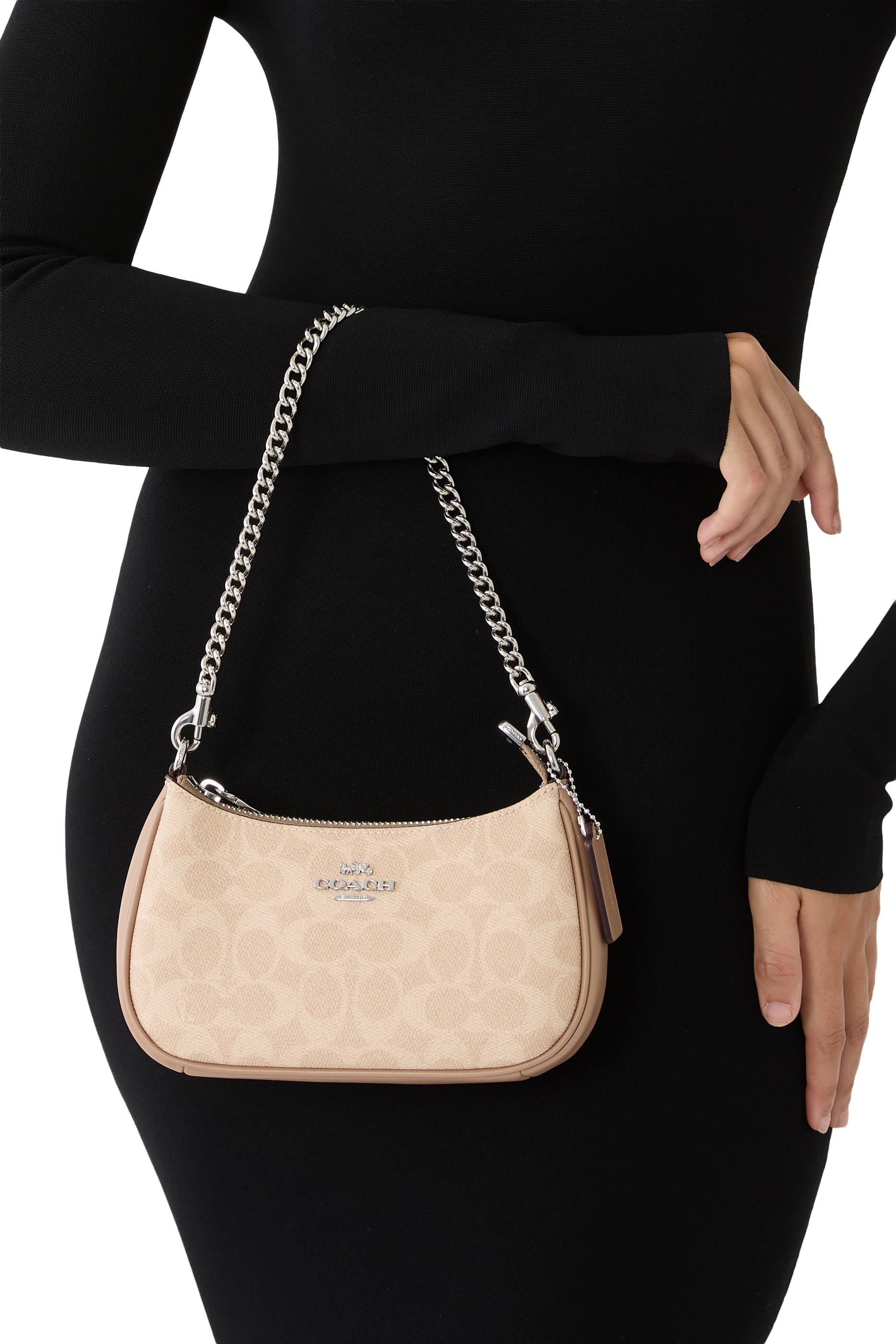 Teri Mini Crossbody Bag in Signature Canvas
