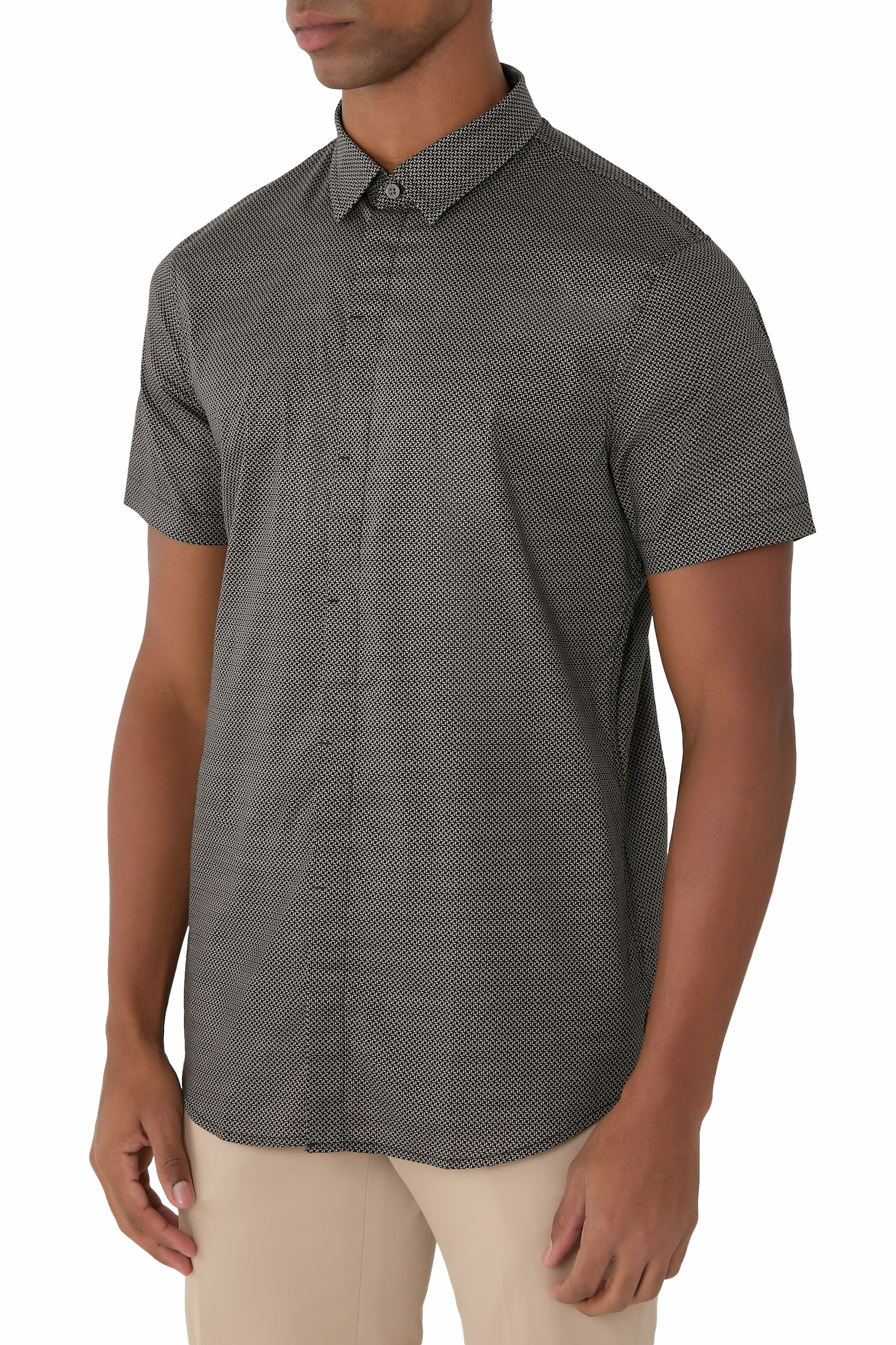 Slim Fit Short Sleeve Shirt
