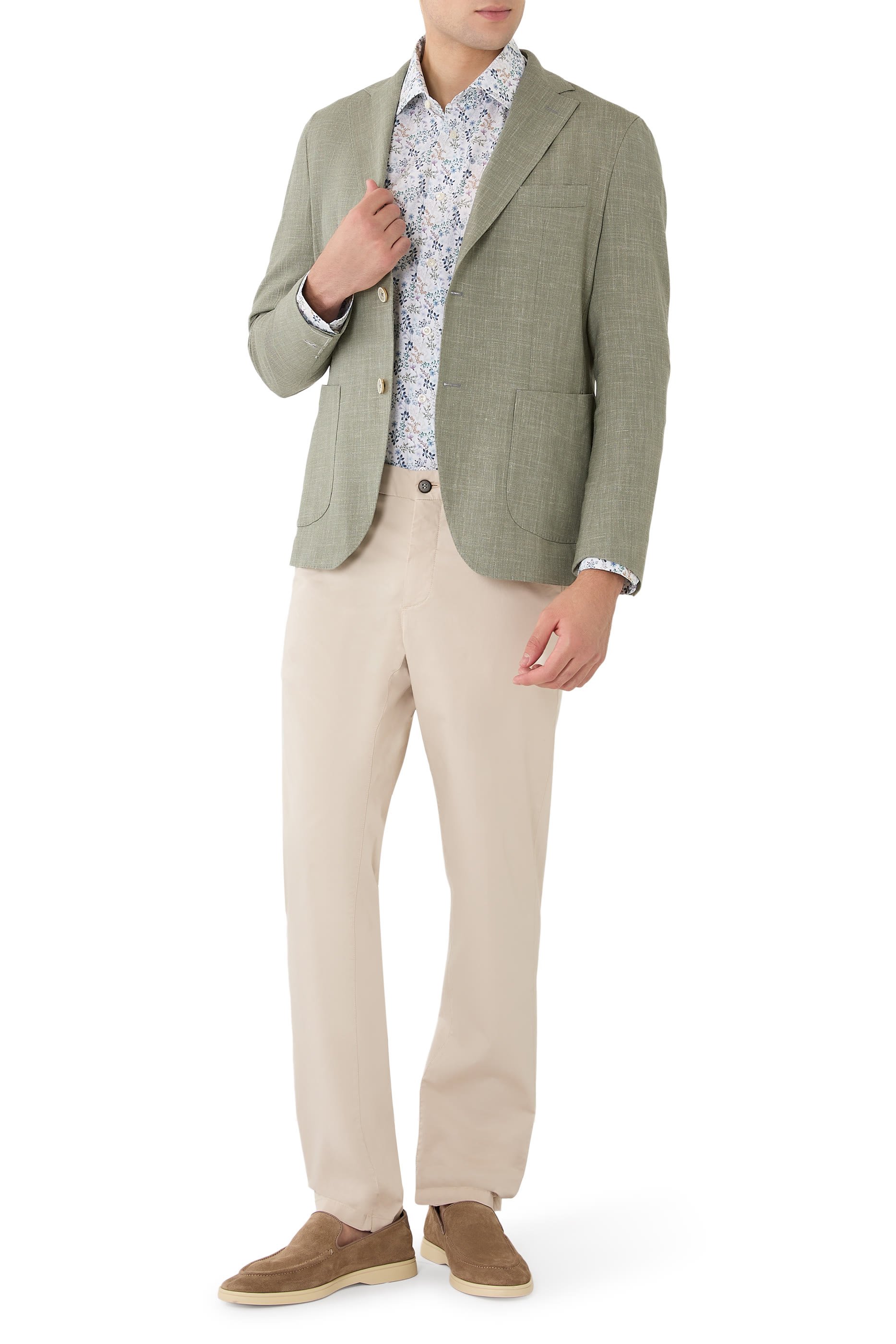 Floral Signature Twill Shirt