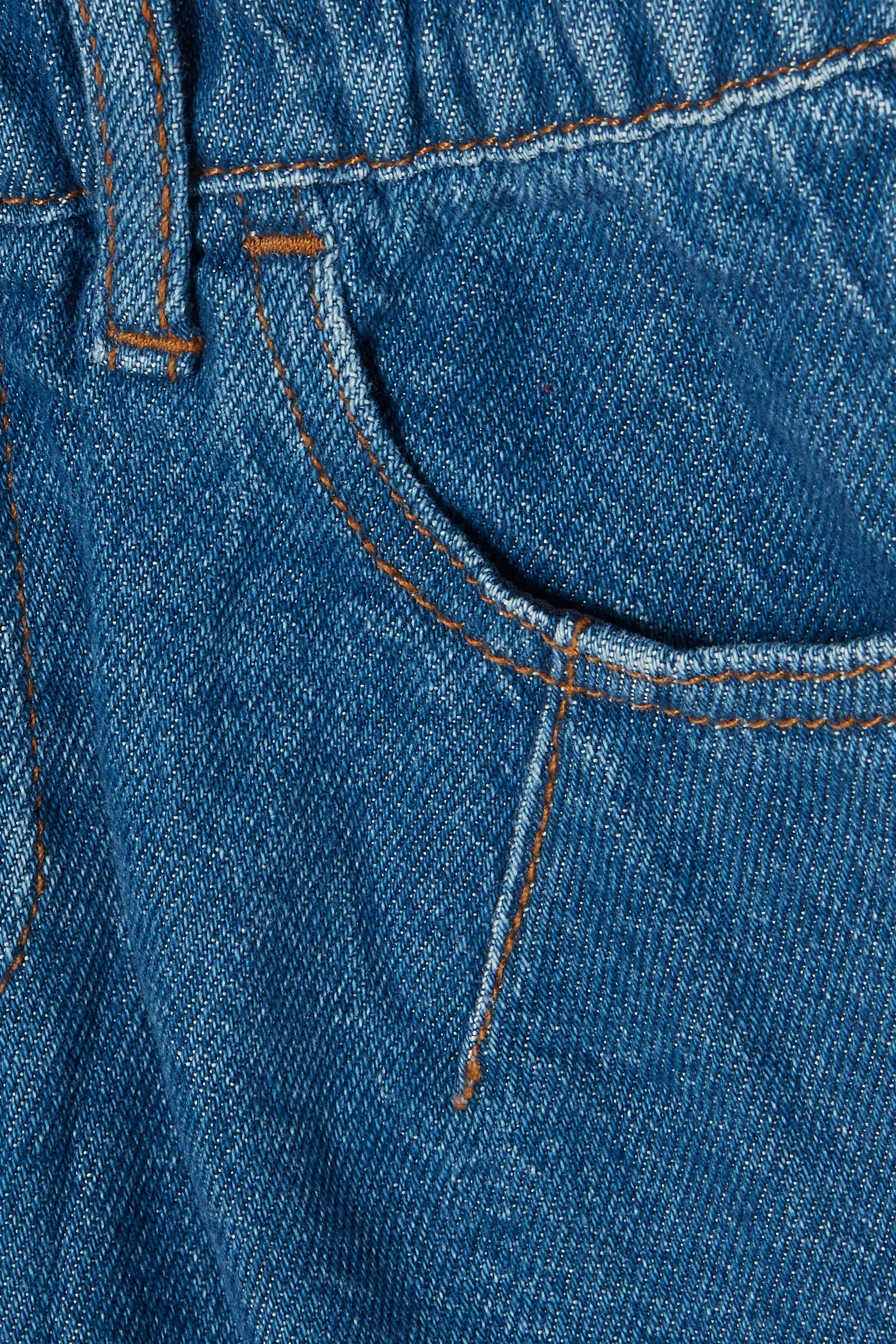 Kids Metal Eagle Logo Denim