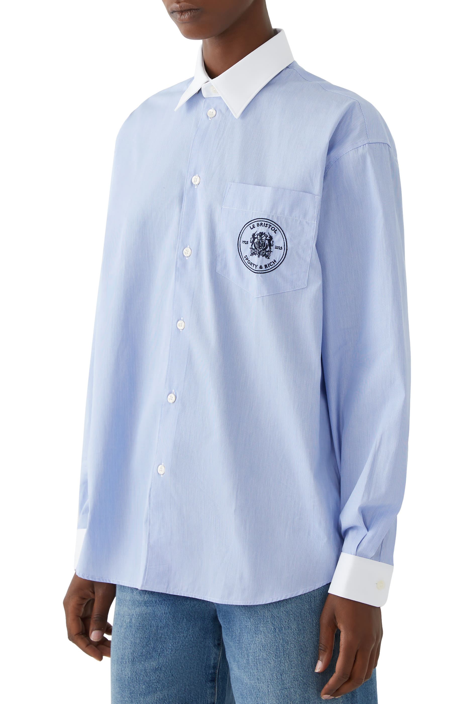 Bristol Crest Oversized Shirt