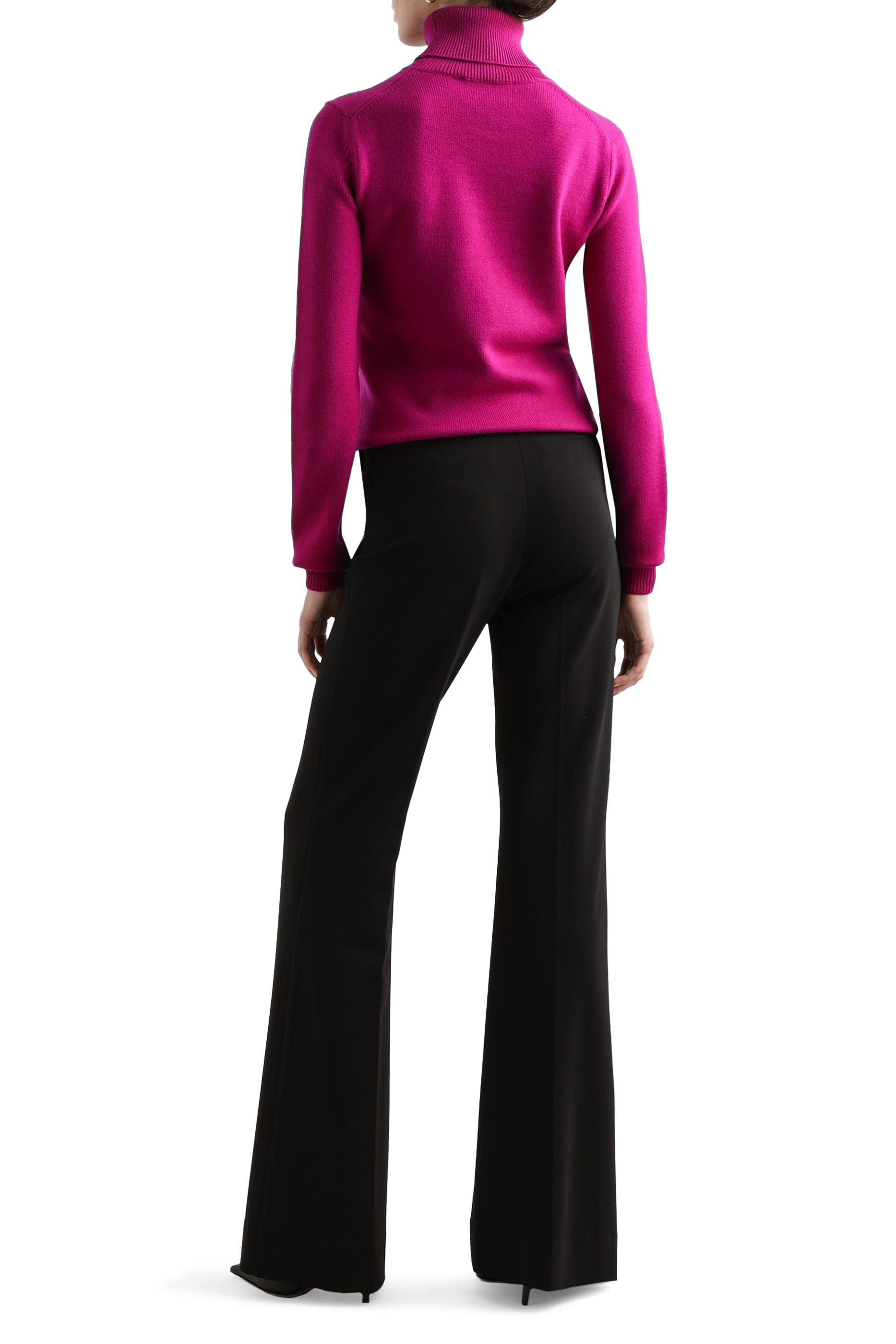 Wool Turtle-Neck Sweater