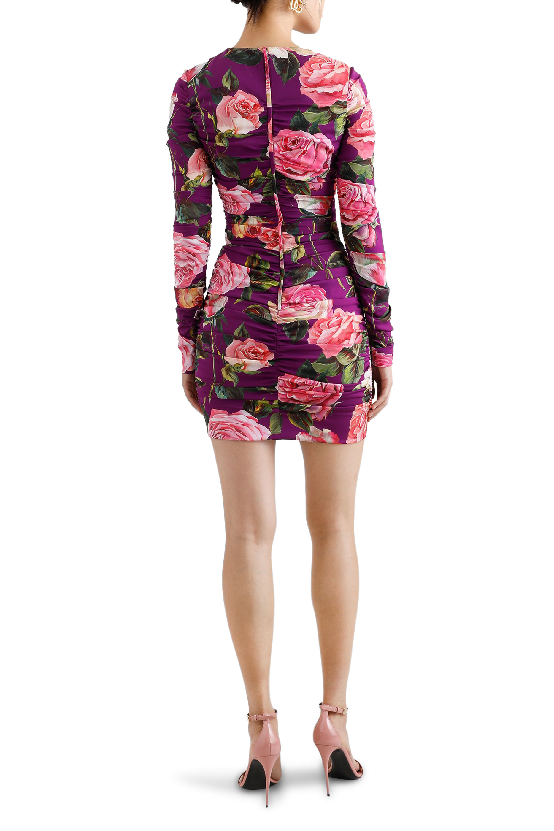 Charmeuse Midi Sheath Dress