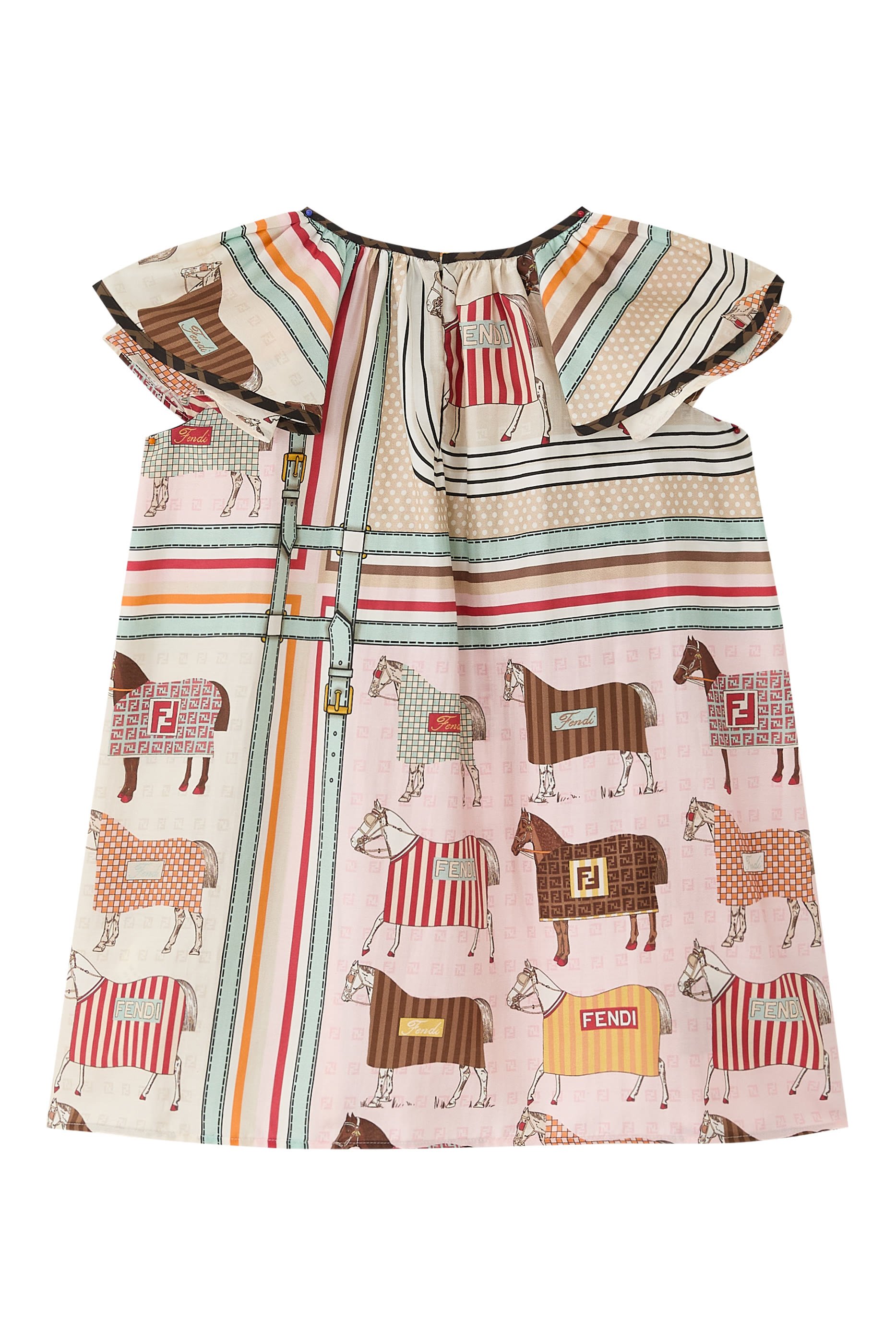 Kids Horse Print Dress