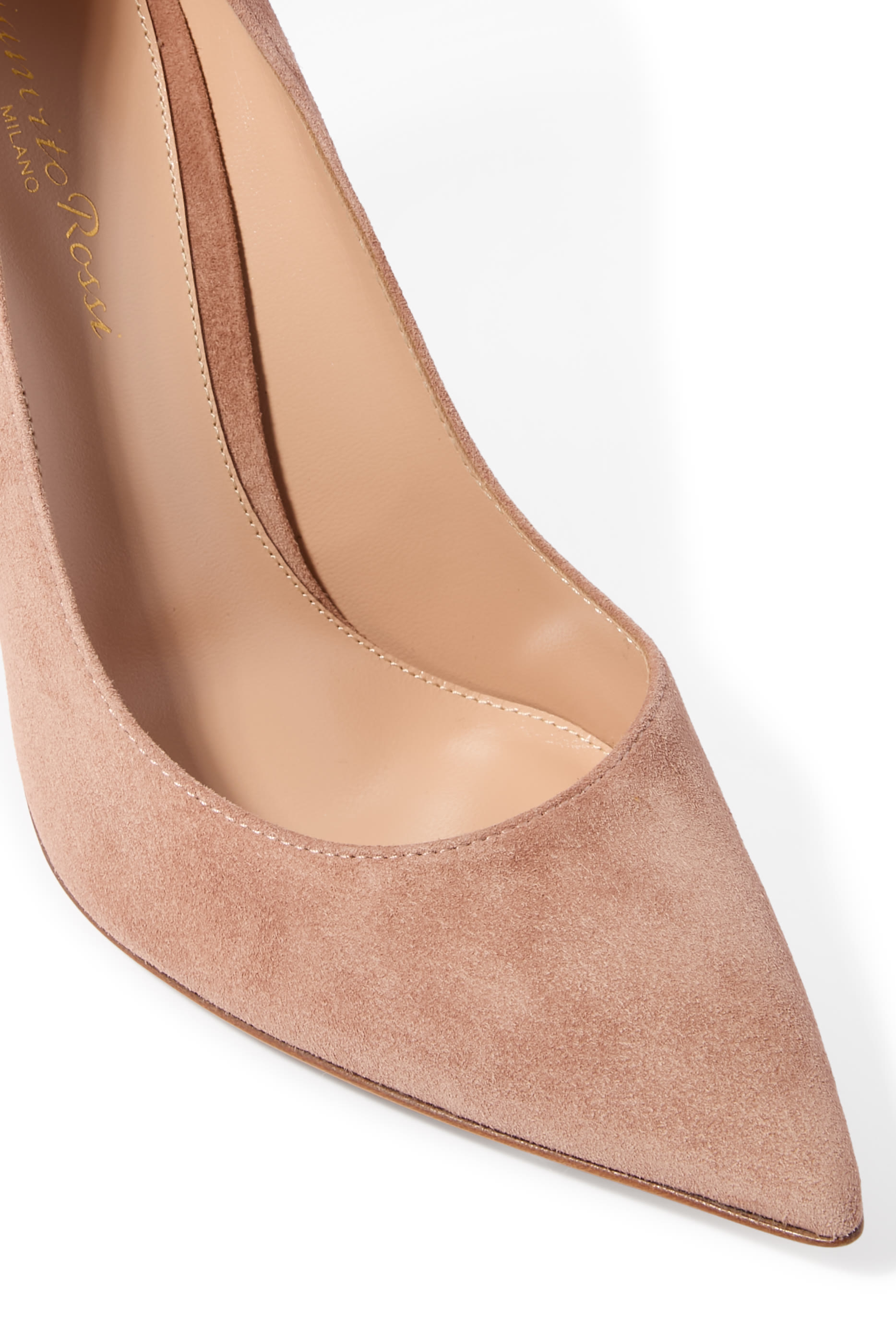 Gianvito 105 Pumps in Suede Leather