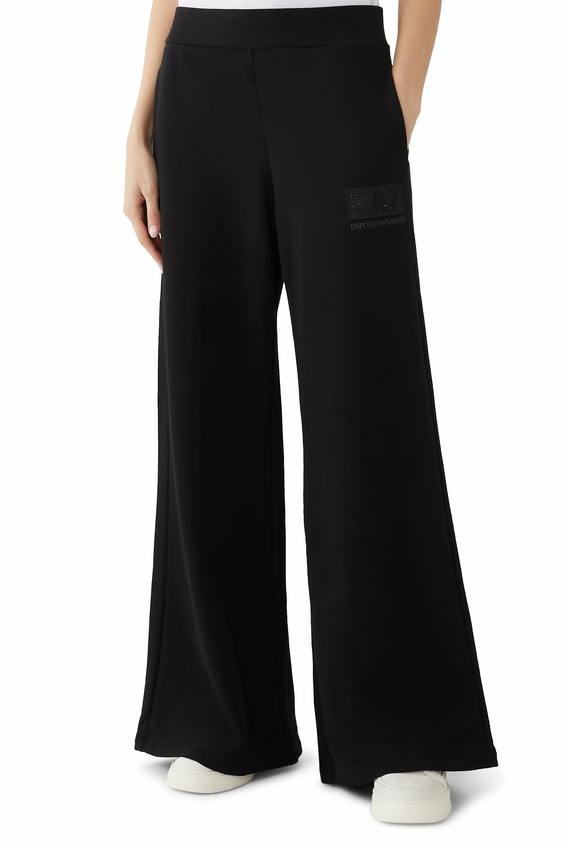 Logo Wide-Leg Trousers
