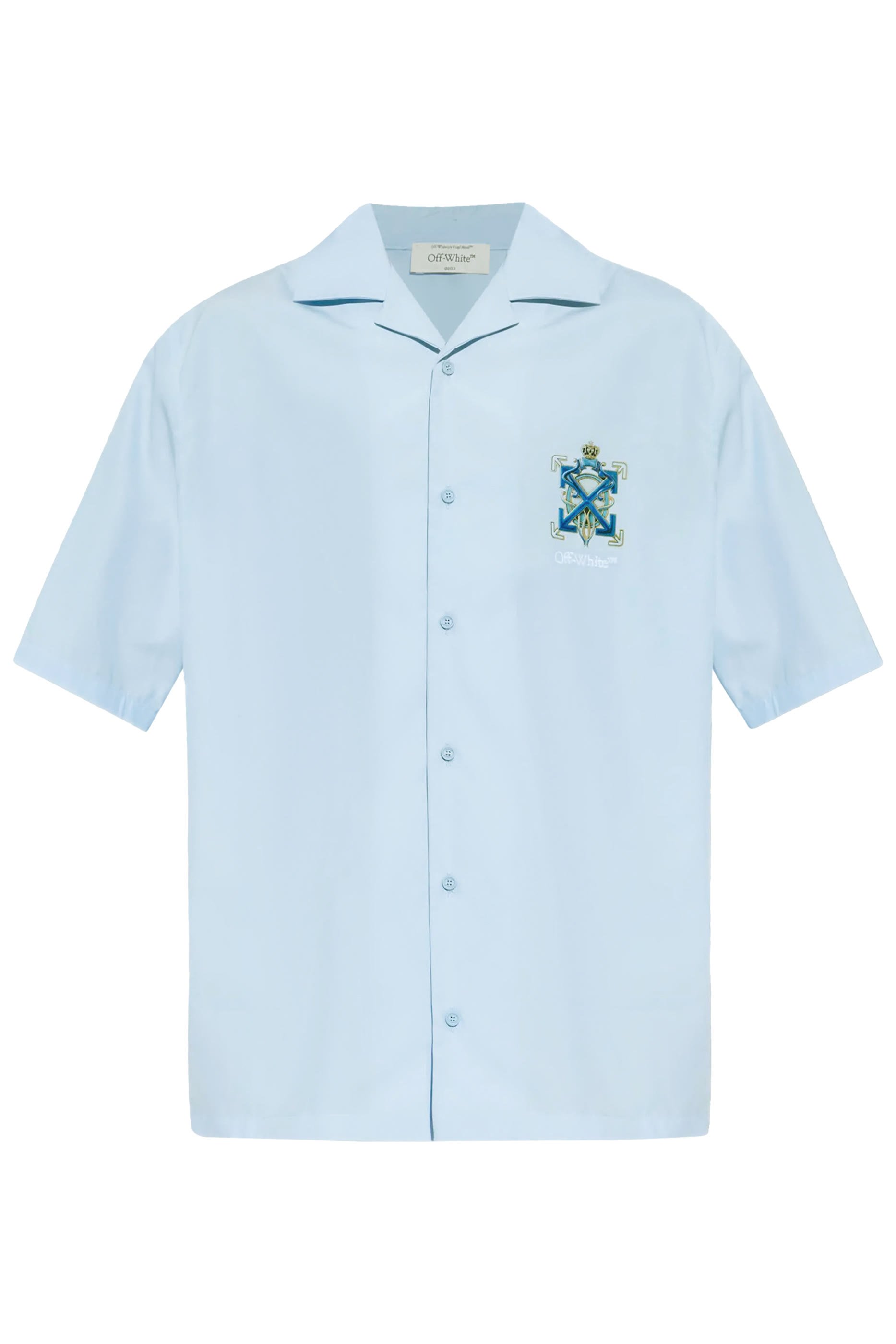 Jewel Arrow Poplin Bowling Shirt 