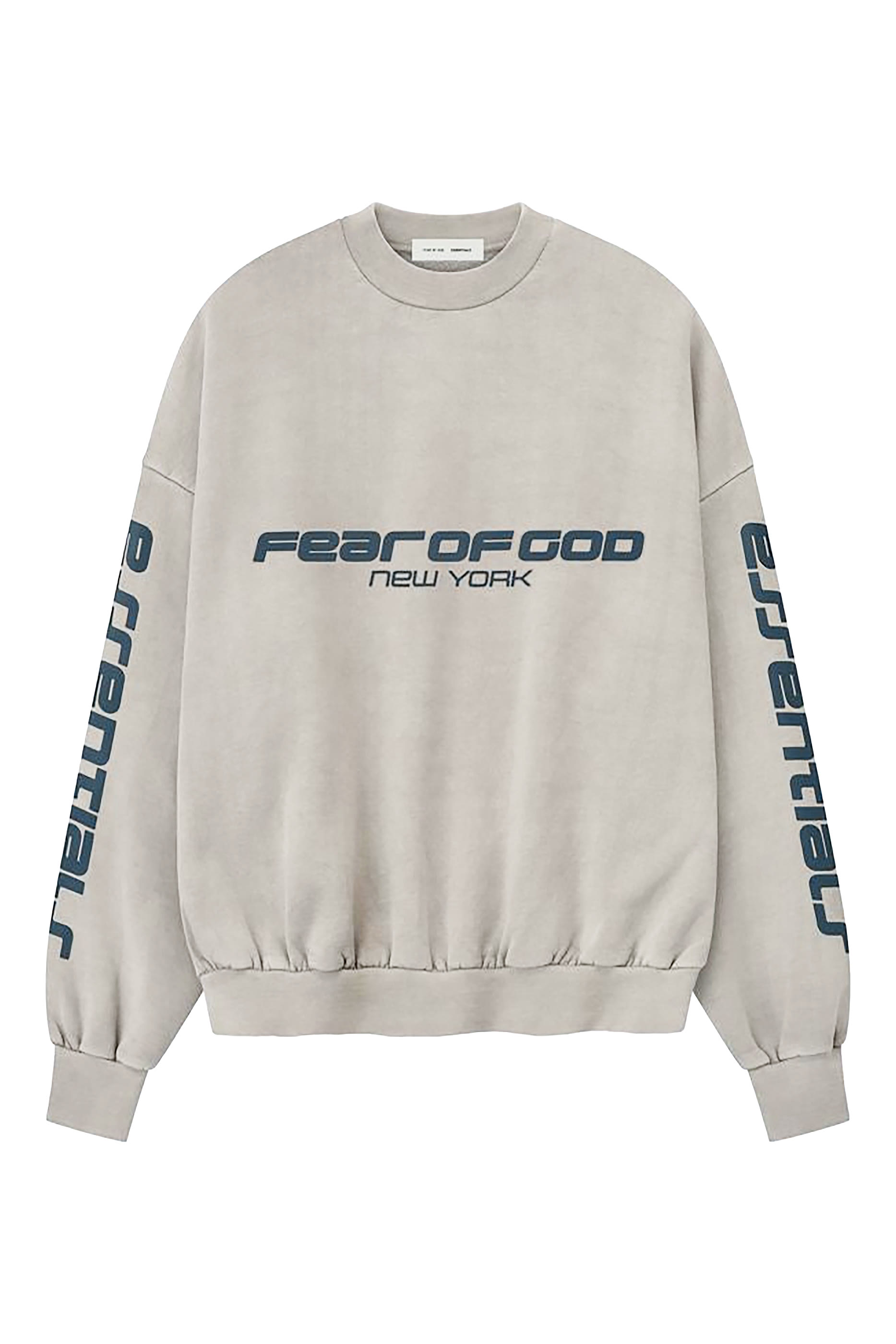 Heavy Fleece Cropped Relaxed Sweatshirt