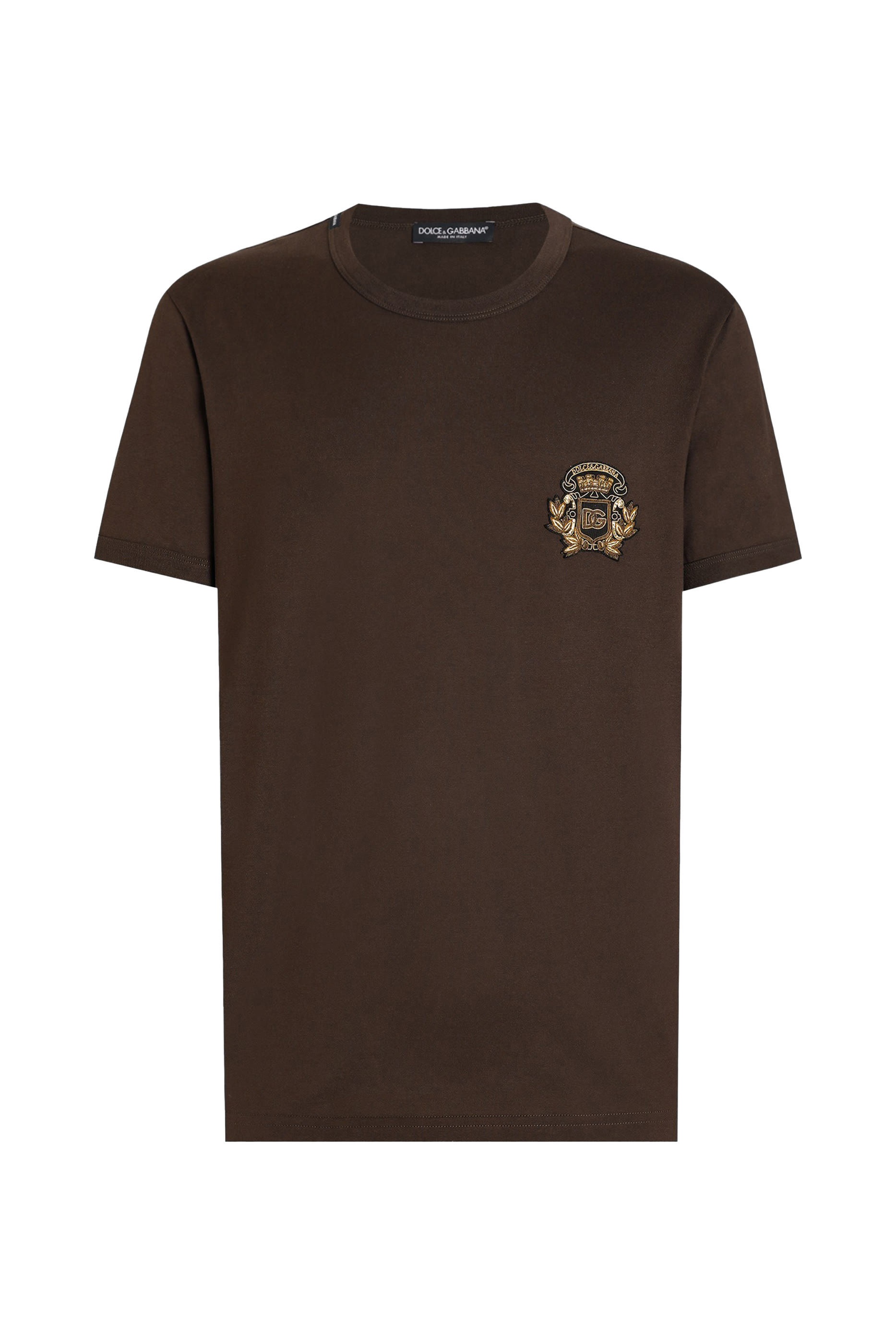 Heraldic Patch Cotton T-Shirt