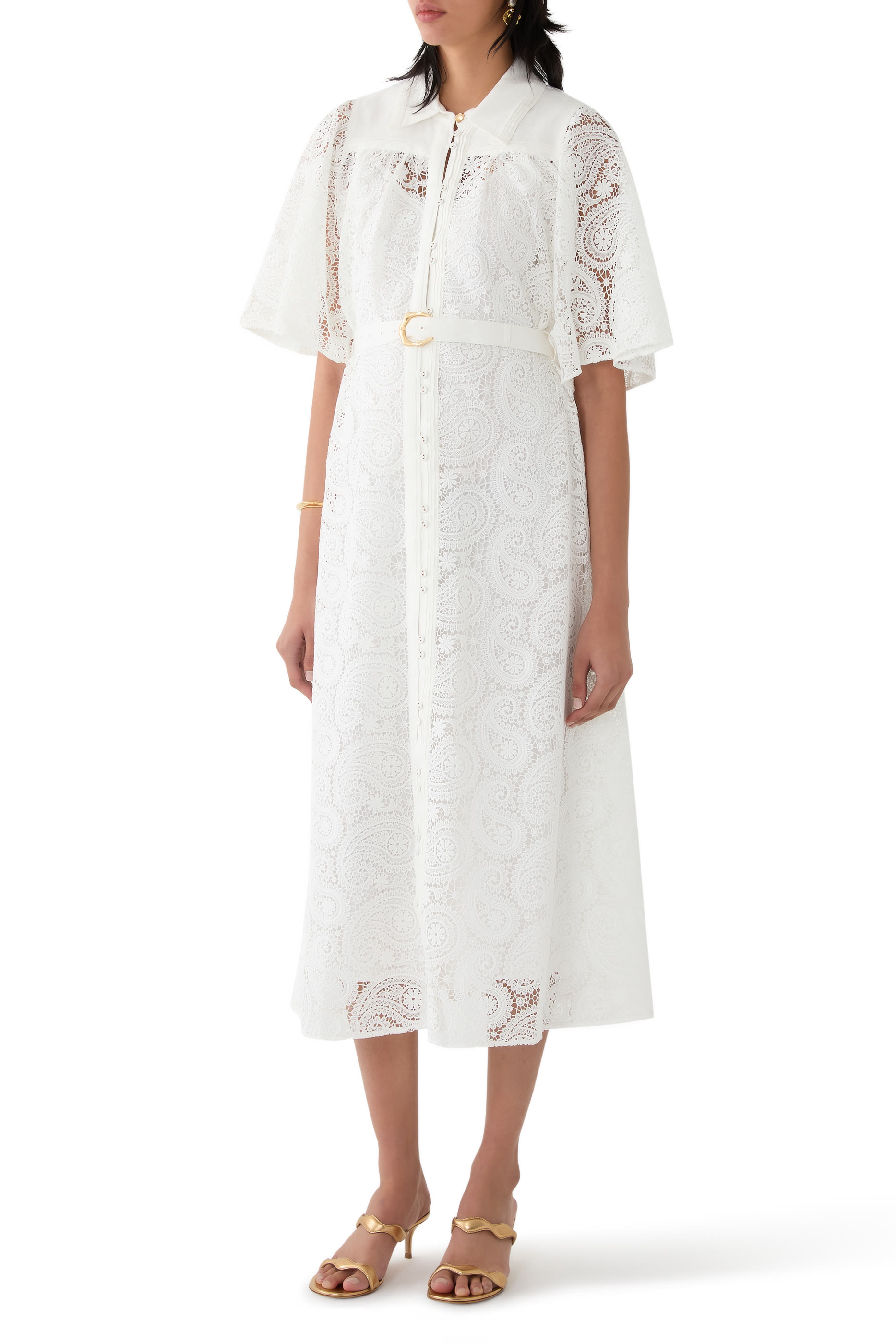 Laicey Paisley Midi Dress