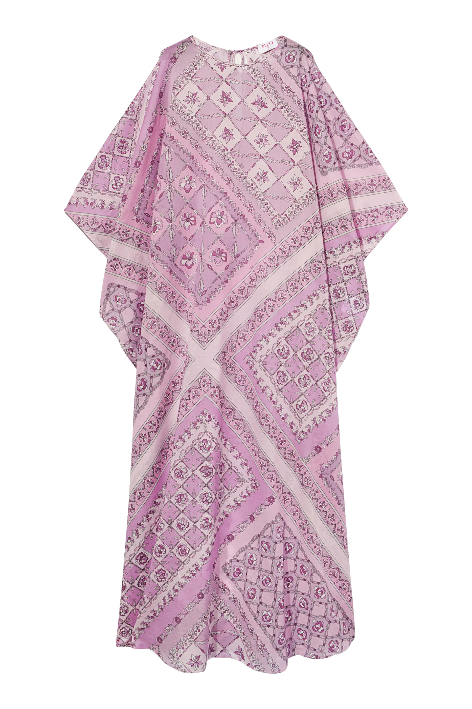  Festa-Print Cotton Kaftan