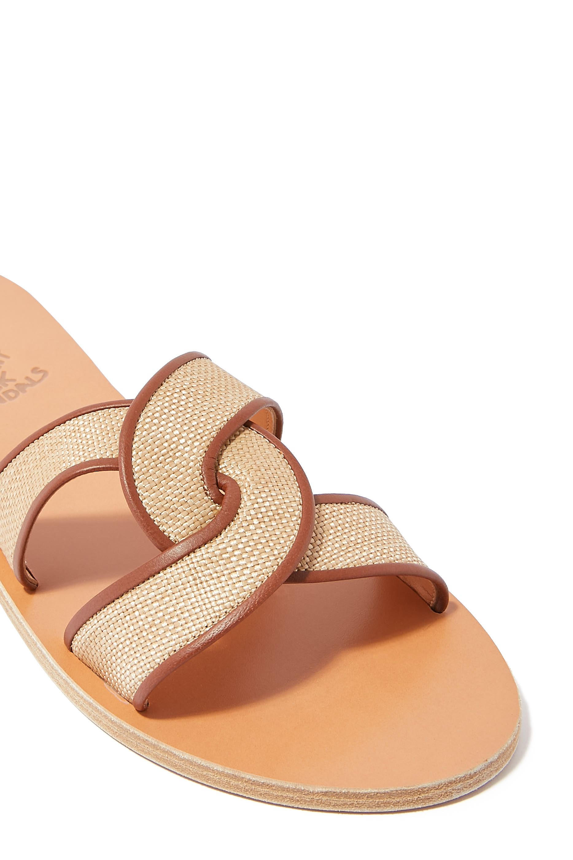 Desmos Raffia Sandals