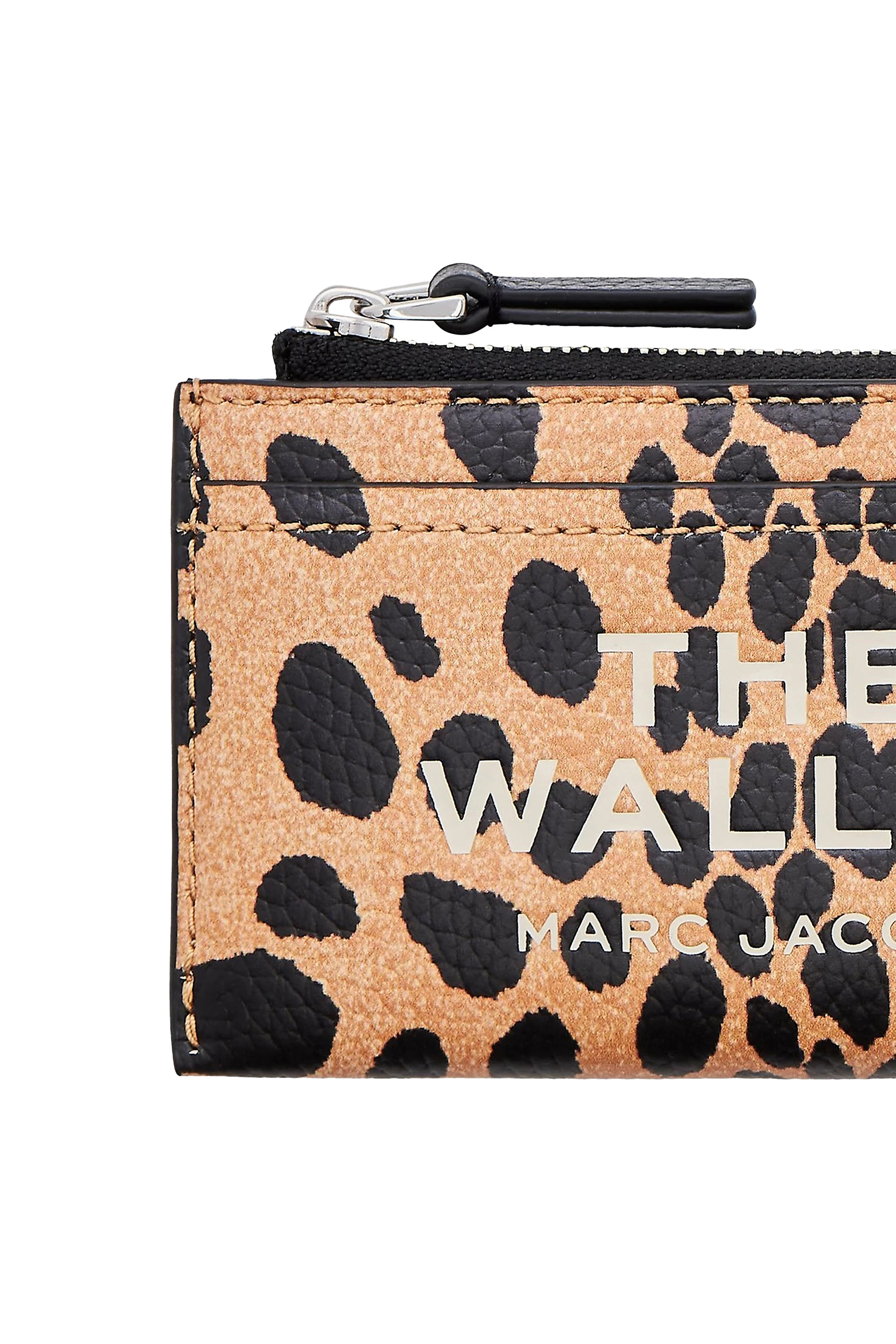 The Cheetah Top Zip Multi Wallet