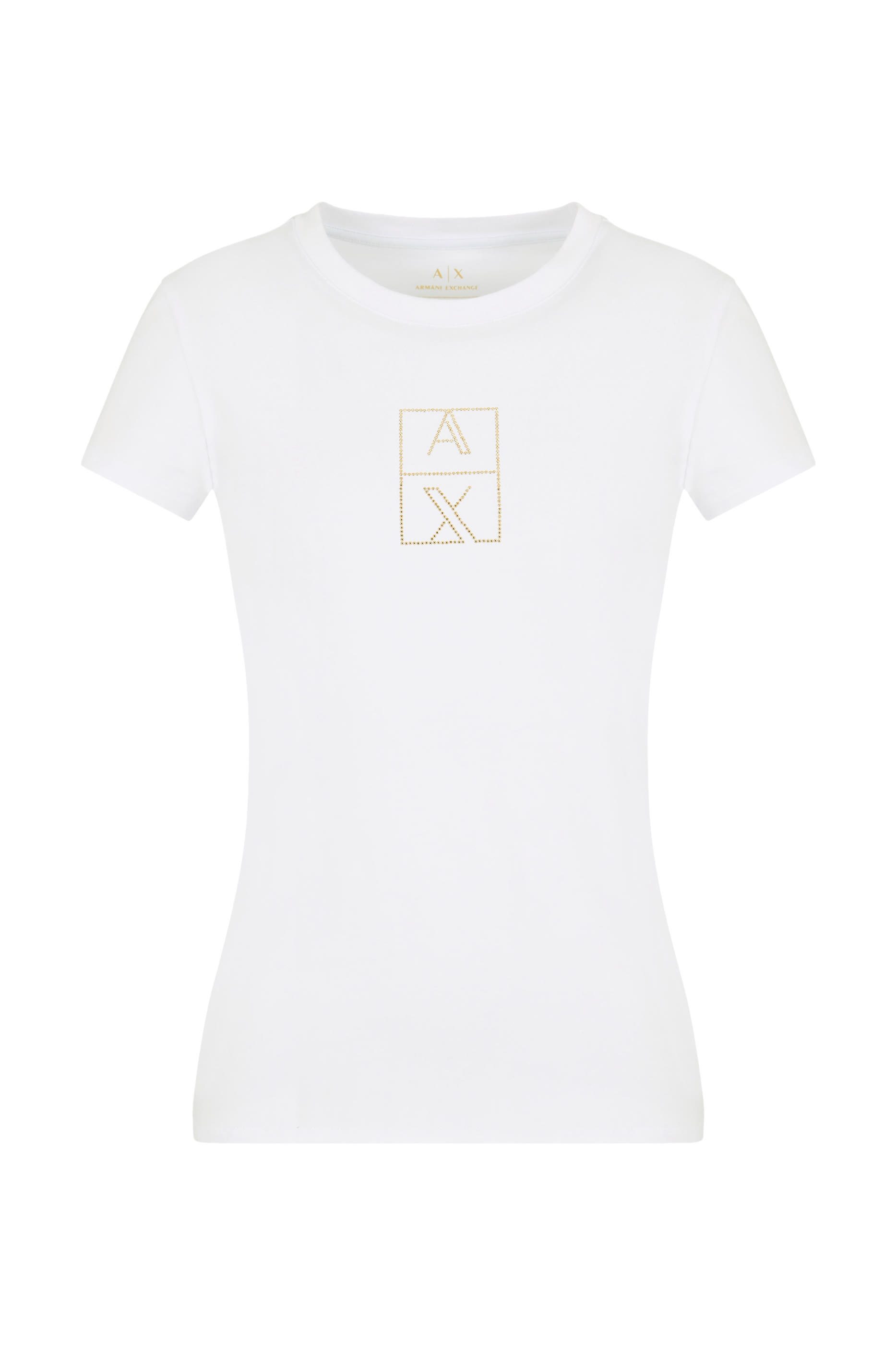 Logo Slim Fit T-Shirt in Stretch Cotton Jersey