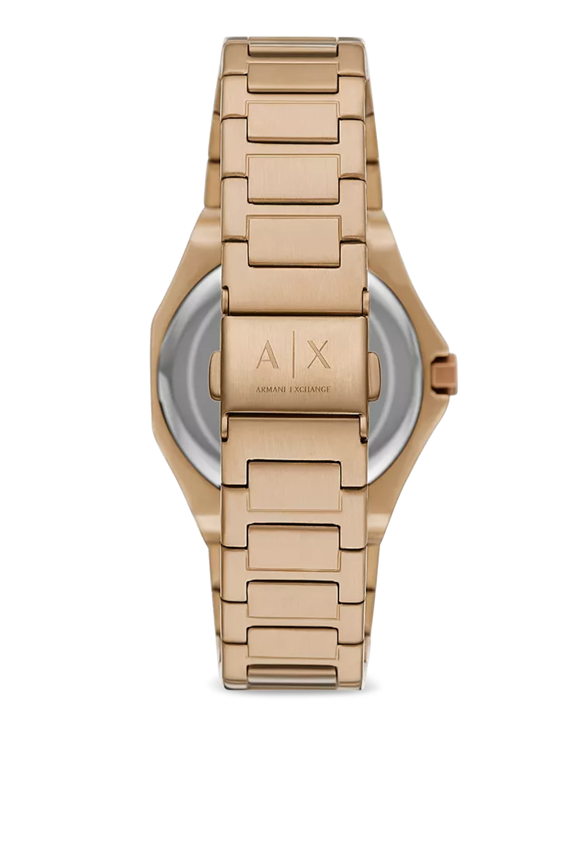 Three-Hand Stainless Steel Watch