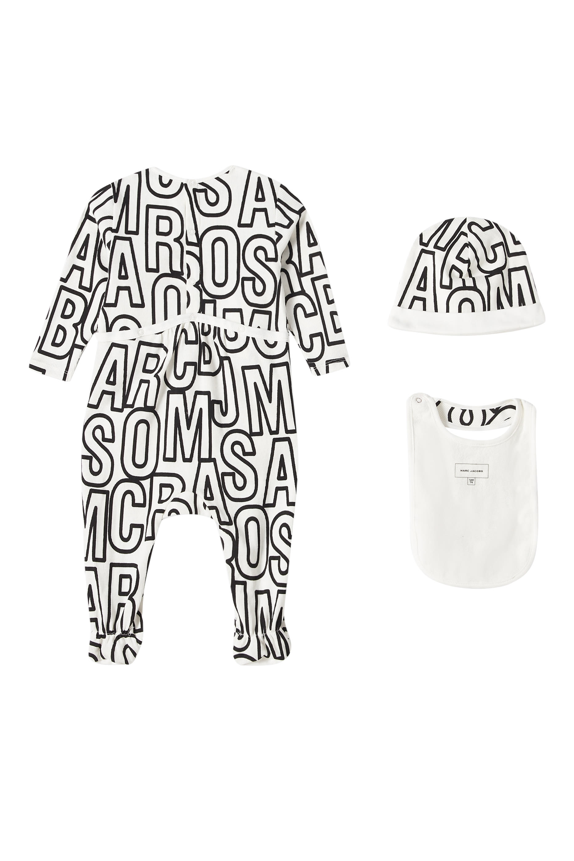 Kids Graphic Logo Bodysuit, Set of 3