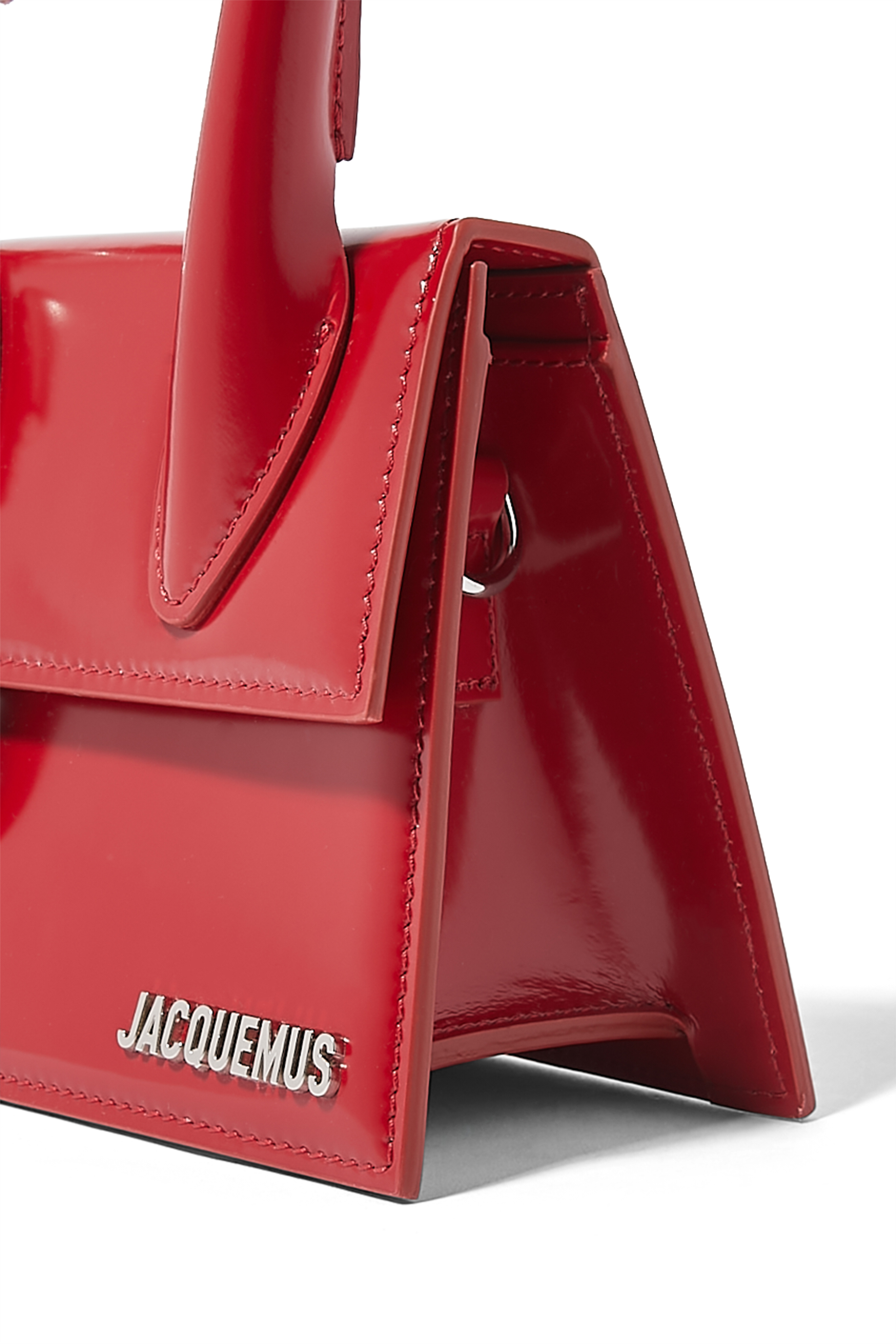 Le Chiquito Moyen Patent Leather Bag