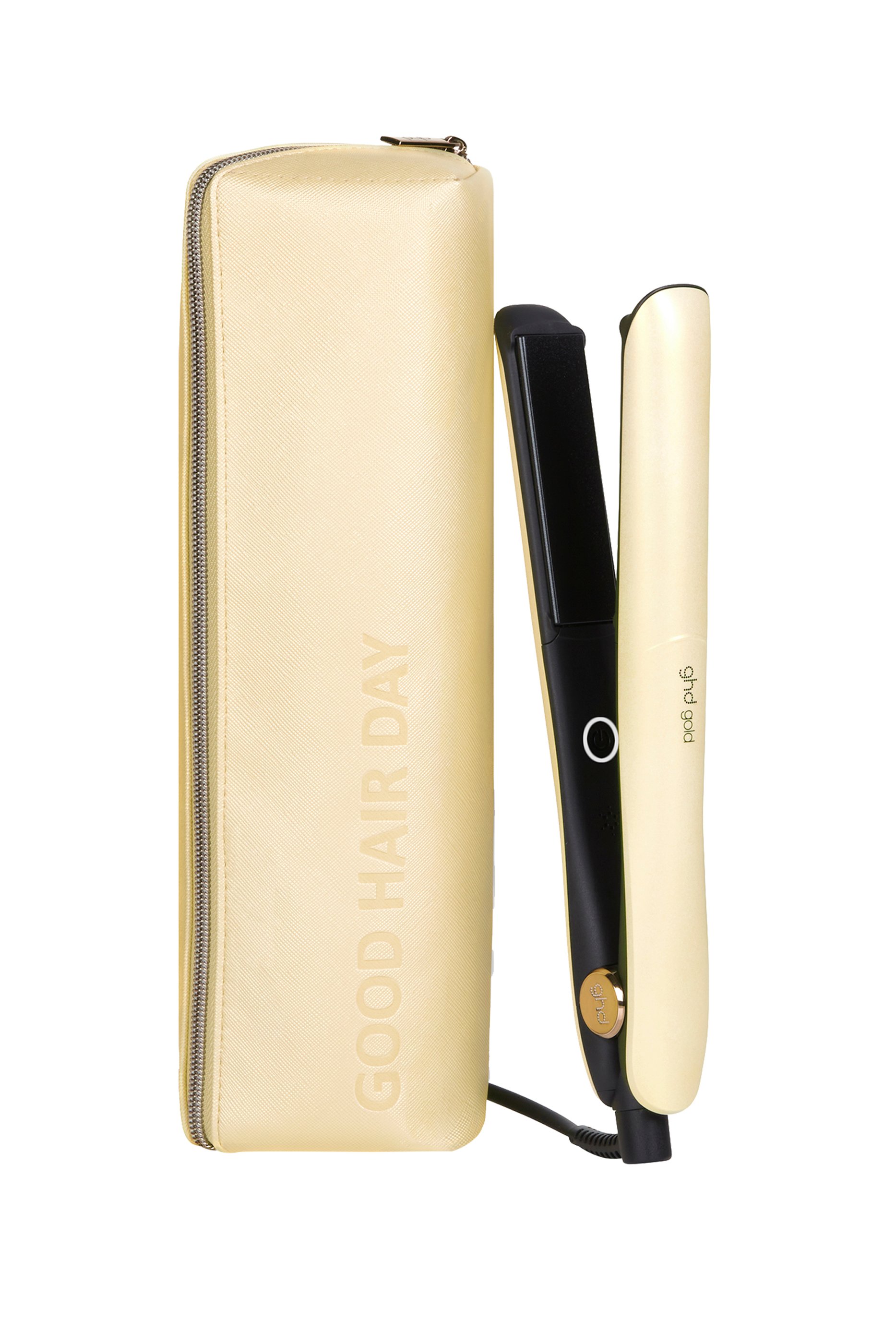 Sun-Kissed Gold Hair Straightener